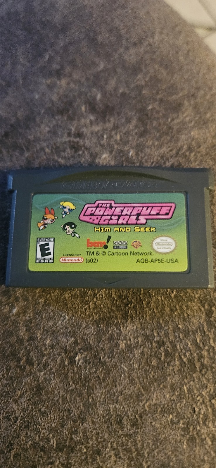 Nintendo Game Boy Advance The Powerpuff Girls Him And Seek Game