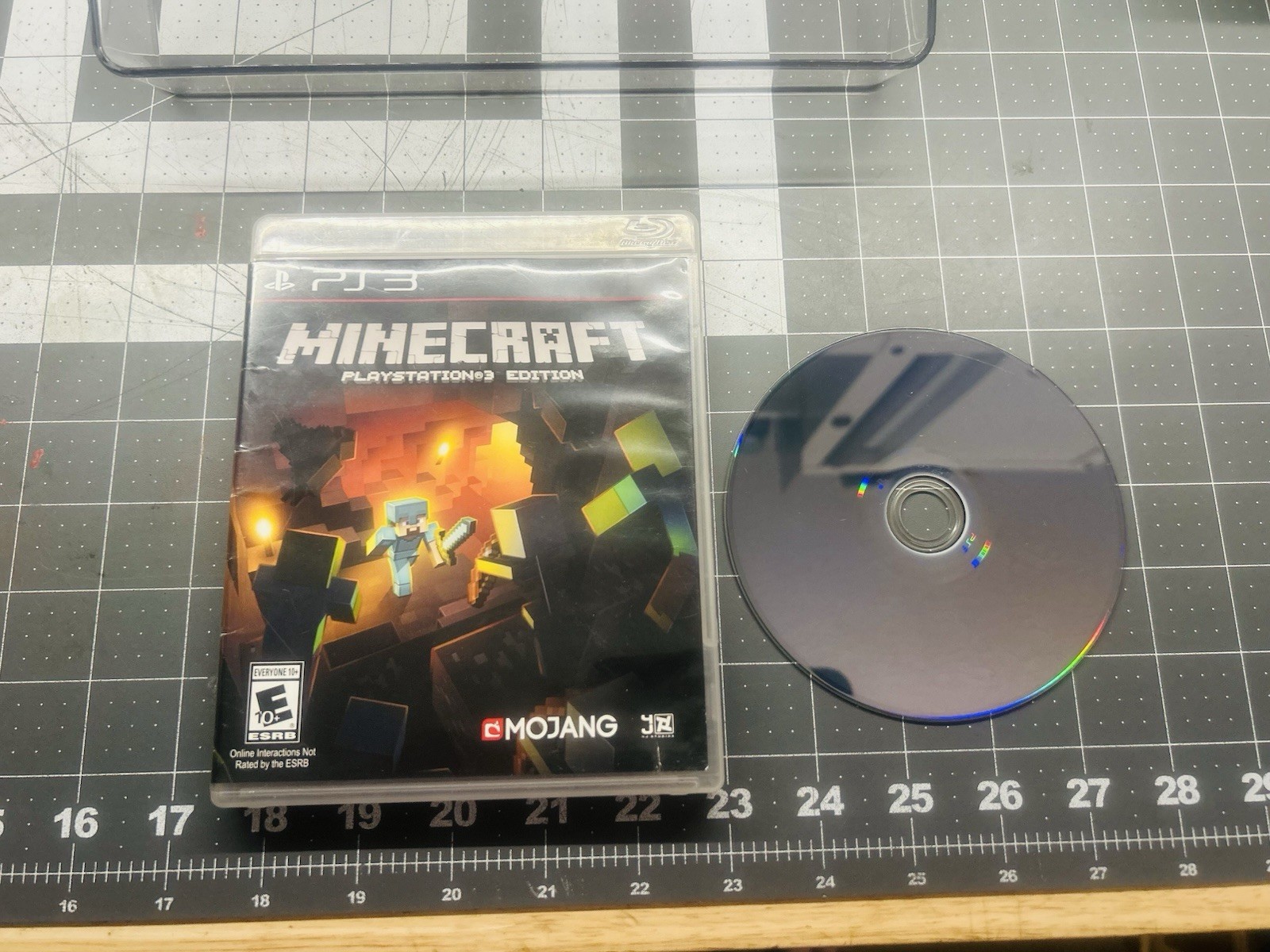 Minecraft – PlayStation 3 Edition, PS3, Manual & Case, Mojang, 2014