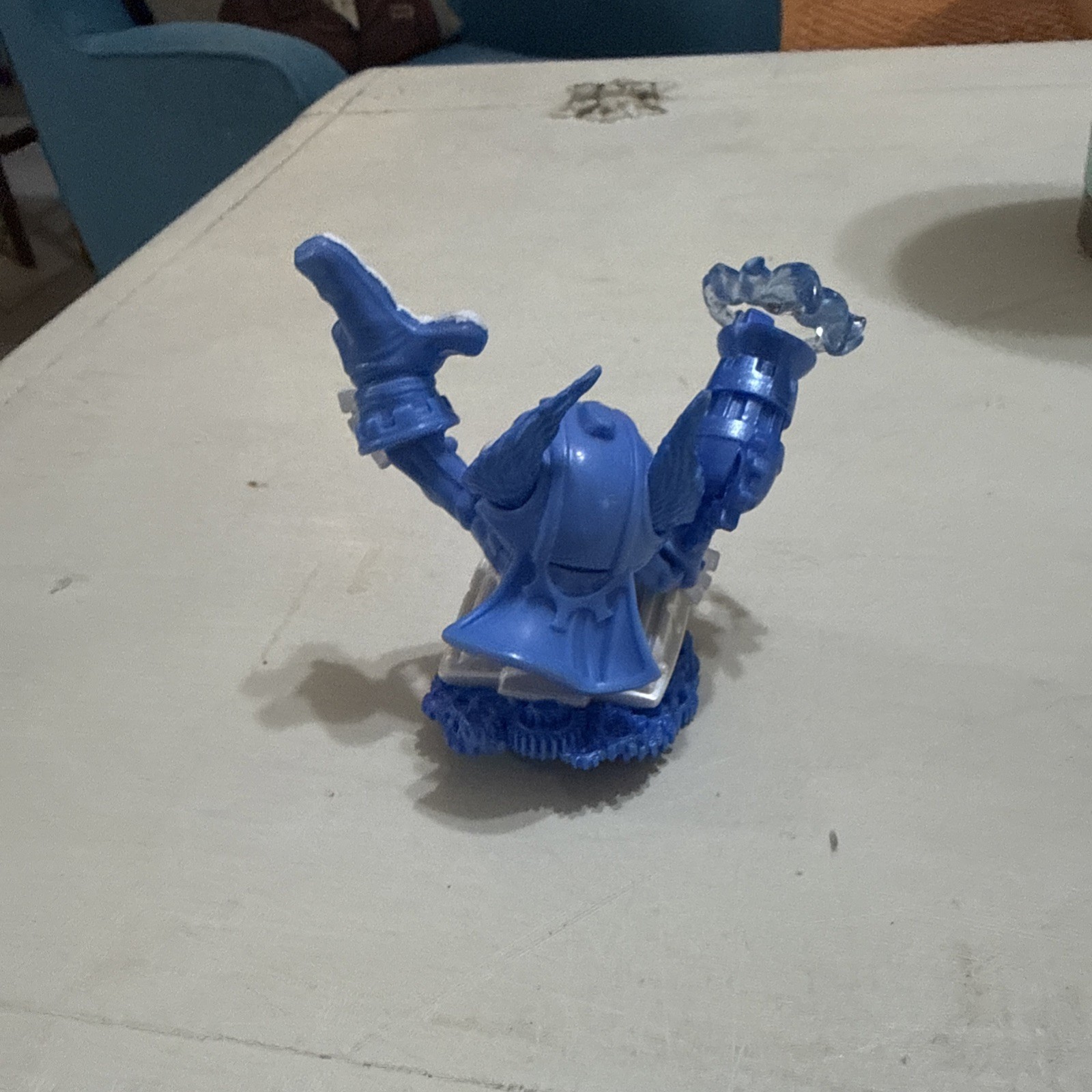 Rare Skylanders Superchargers Power Blue Trigger Happy Figure