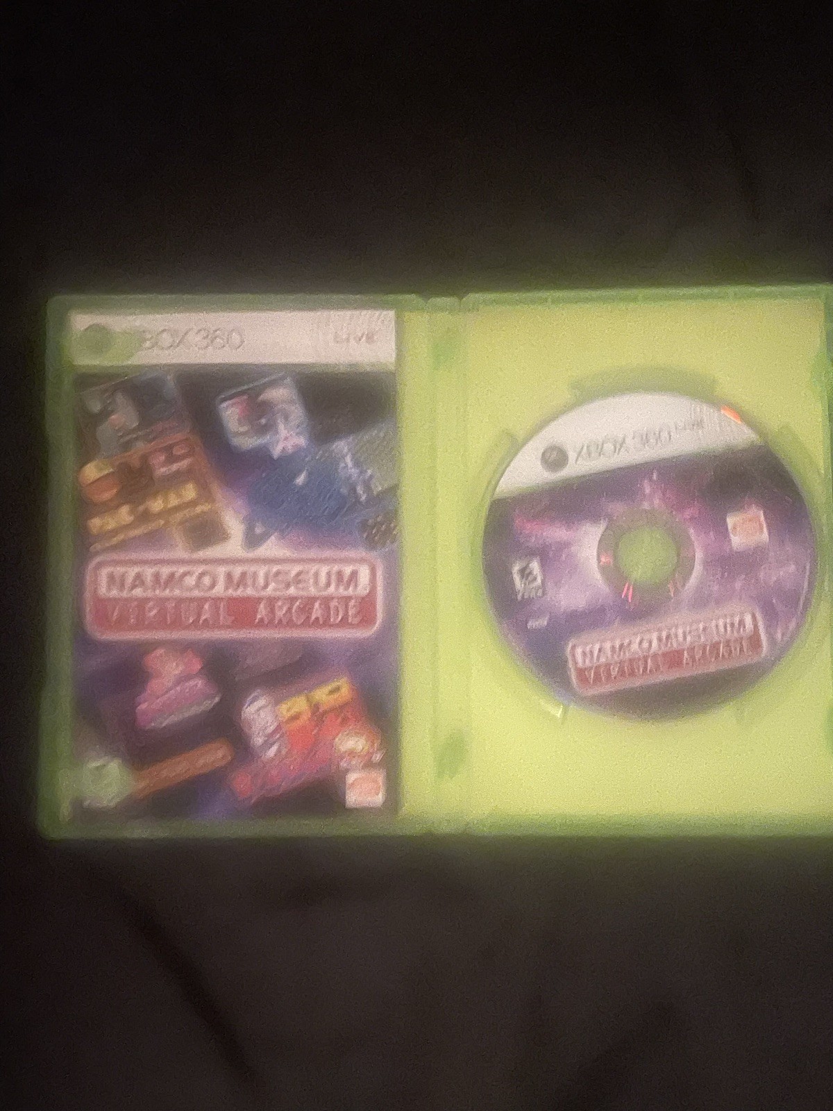 Namco Museum Virtual Arcade Xbox 360 Bandai Namco Classic Collection Pac-Man