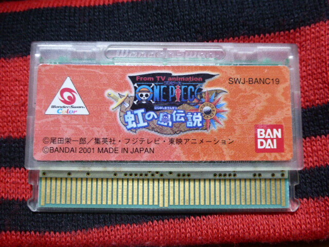One Piece Treasure Niji no Shima Densetsu *Wonderswan* WS WSC Color Crystal M