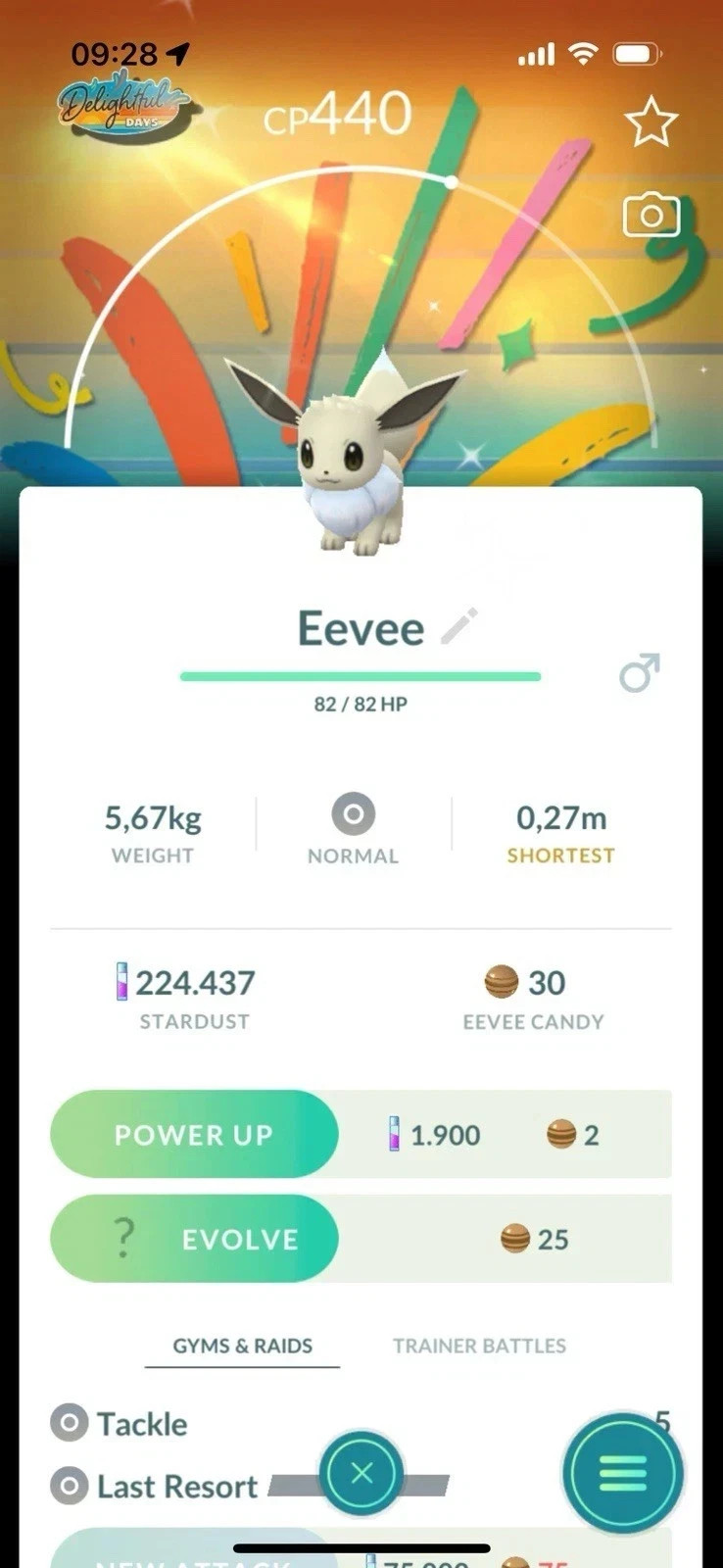 Pokémon G0 — Shiny Eevee Special Delightful Days — mini P T C