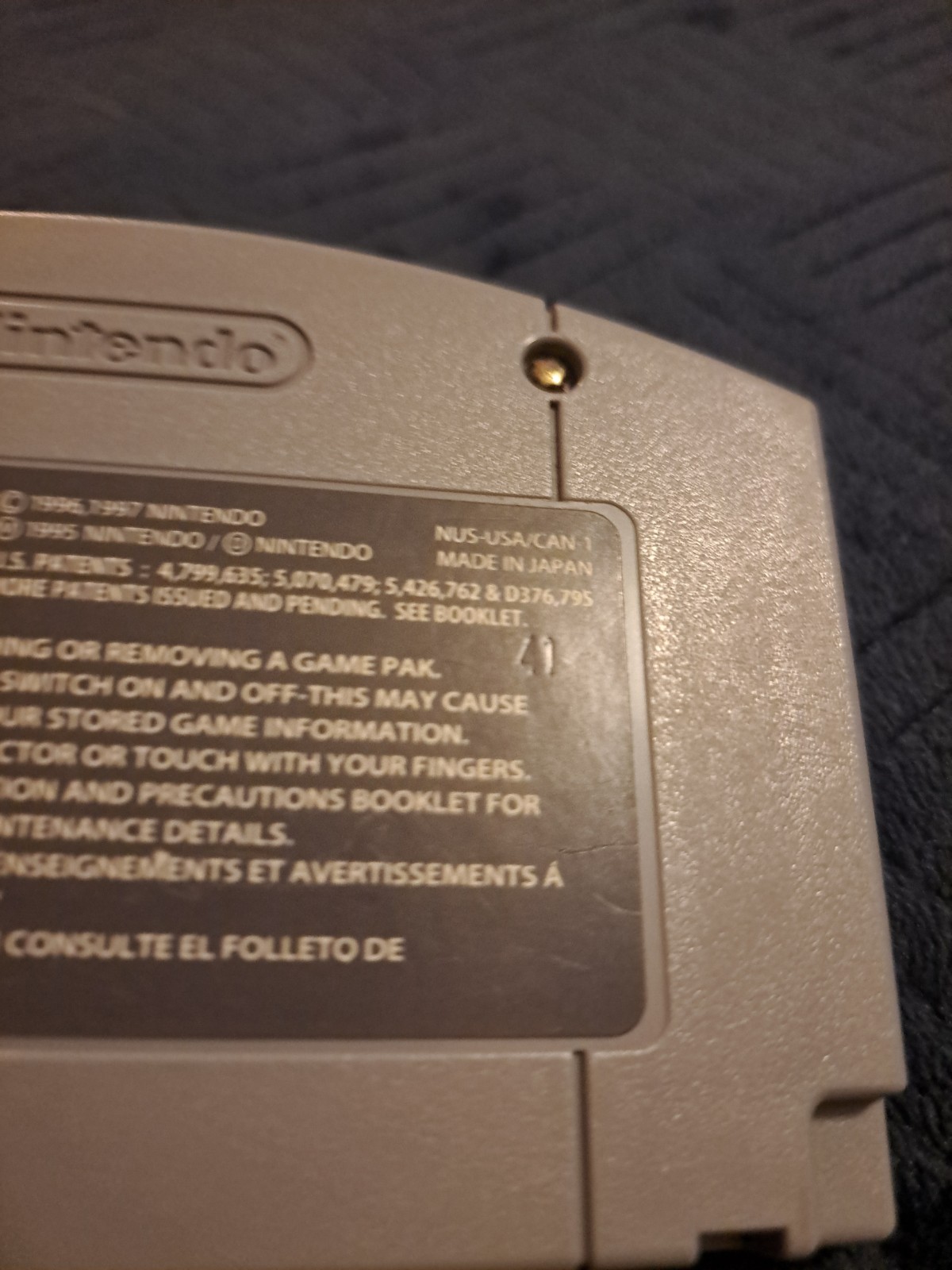 WWF War Zone (Nintendo 64, 1998) Authentic Cart Only