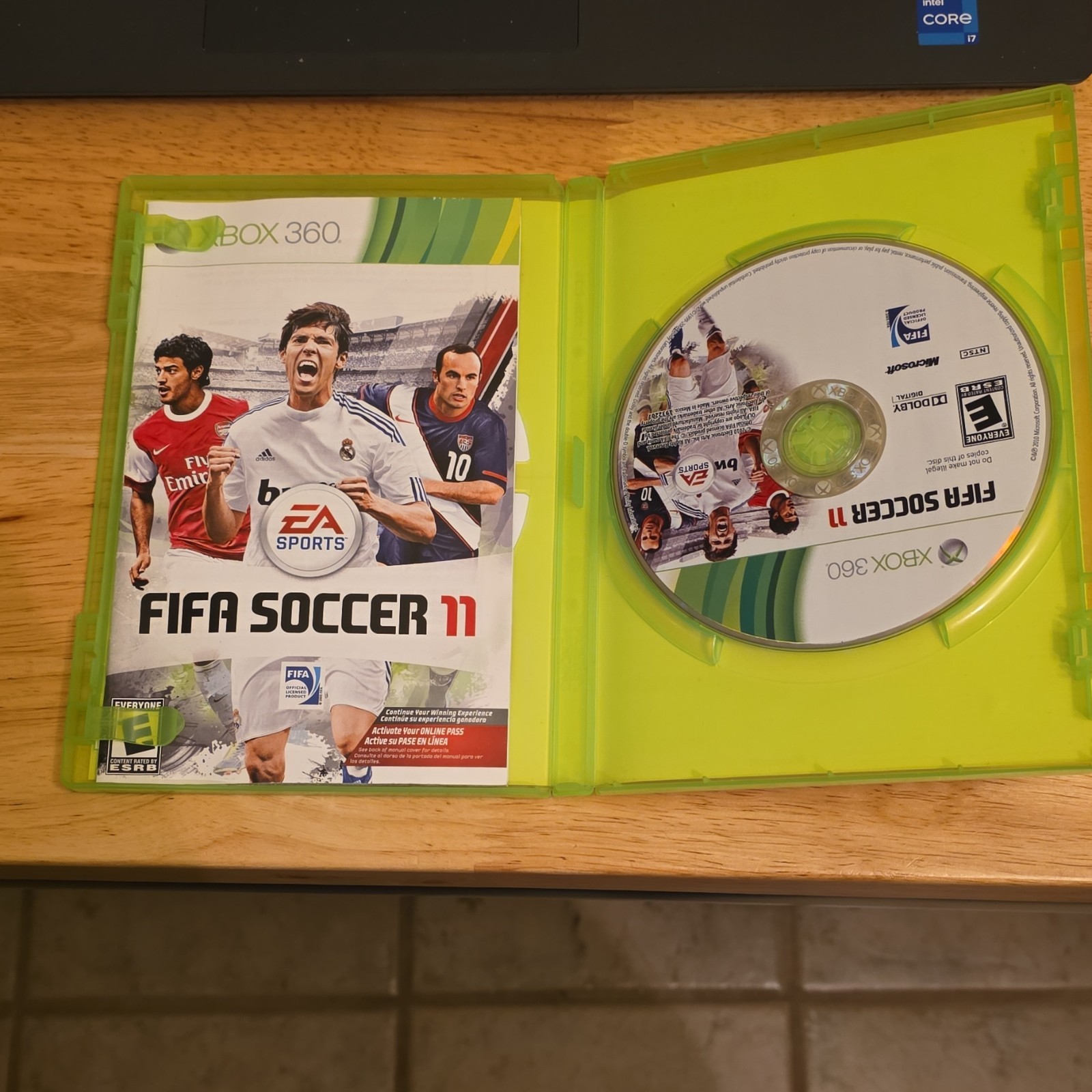 EA SPORTS FIFA Soccer 11 Microsoft Xbox 360 E Soccer FIFA Series Manual Included