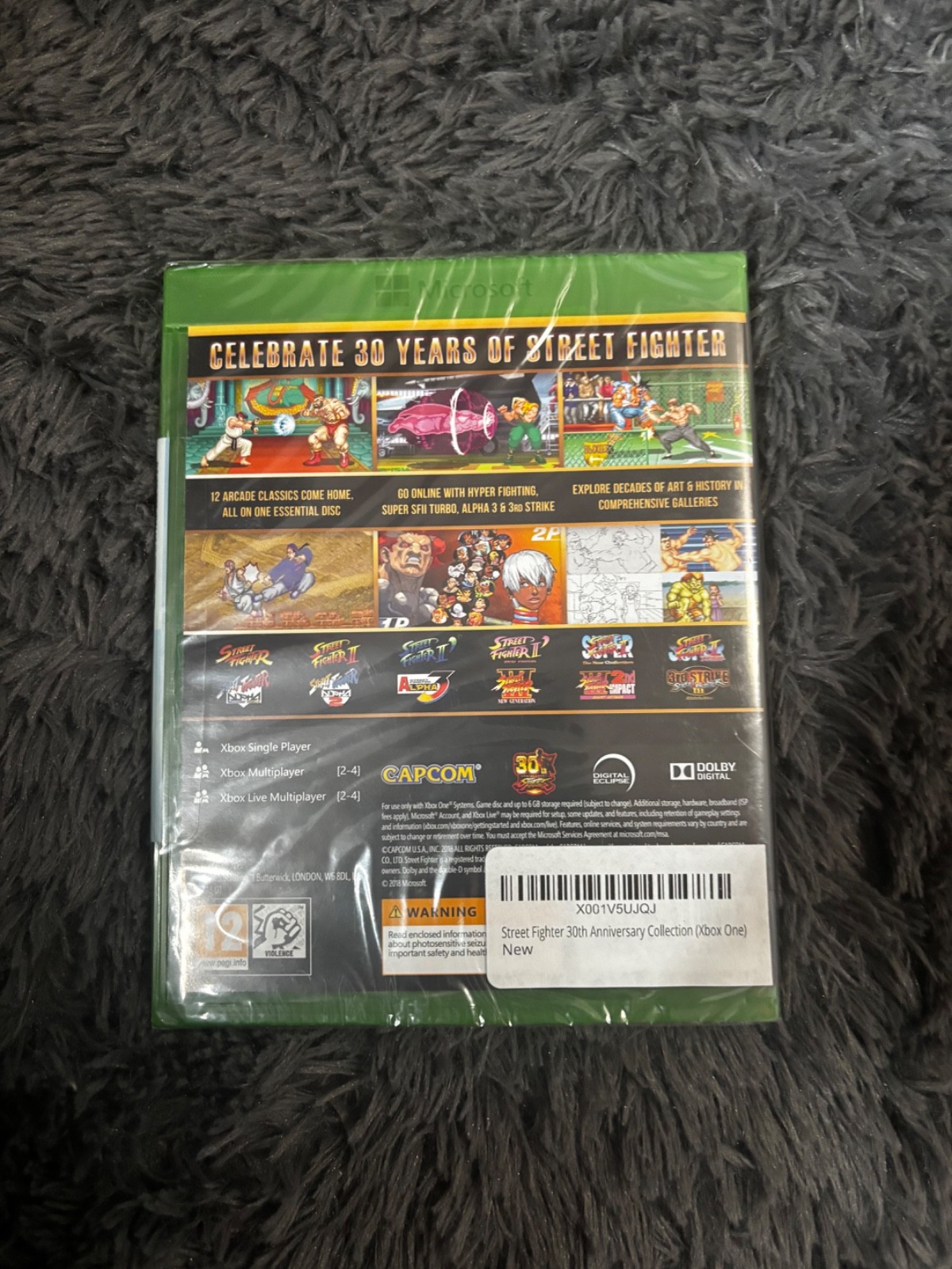street fighter 30th anniversary collection xbox unopened great deals hot bids