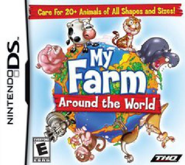 My Farm Around The World Nintendo DS Good Condition Cartridge
