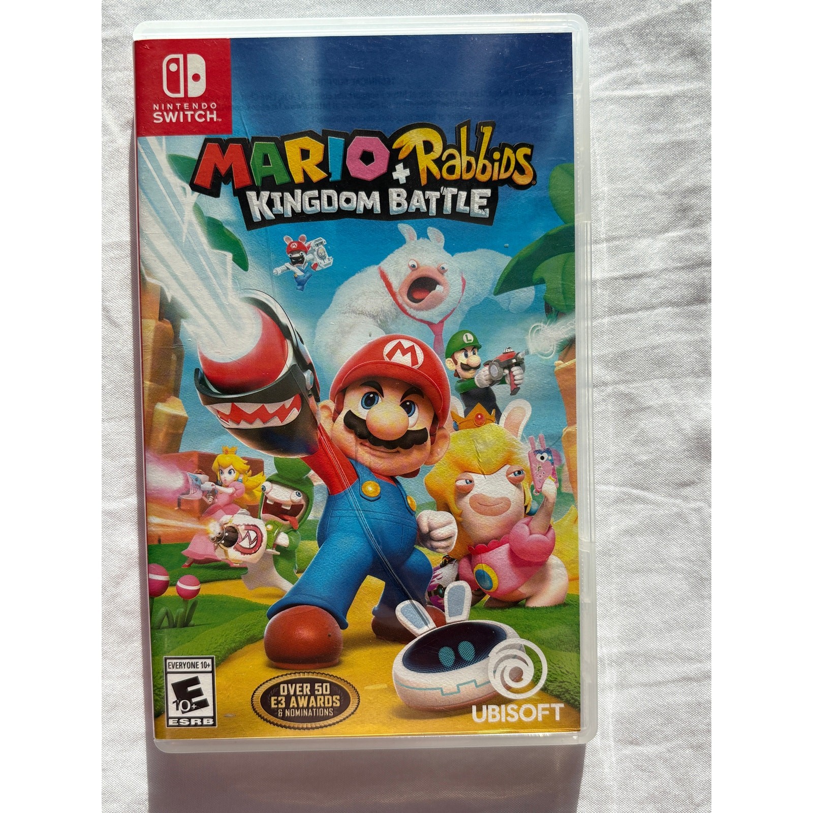 Mario + Rabbids Kingdom Battle Nintendo Switch Tactical Strategy Turn Based RPG
