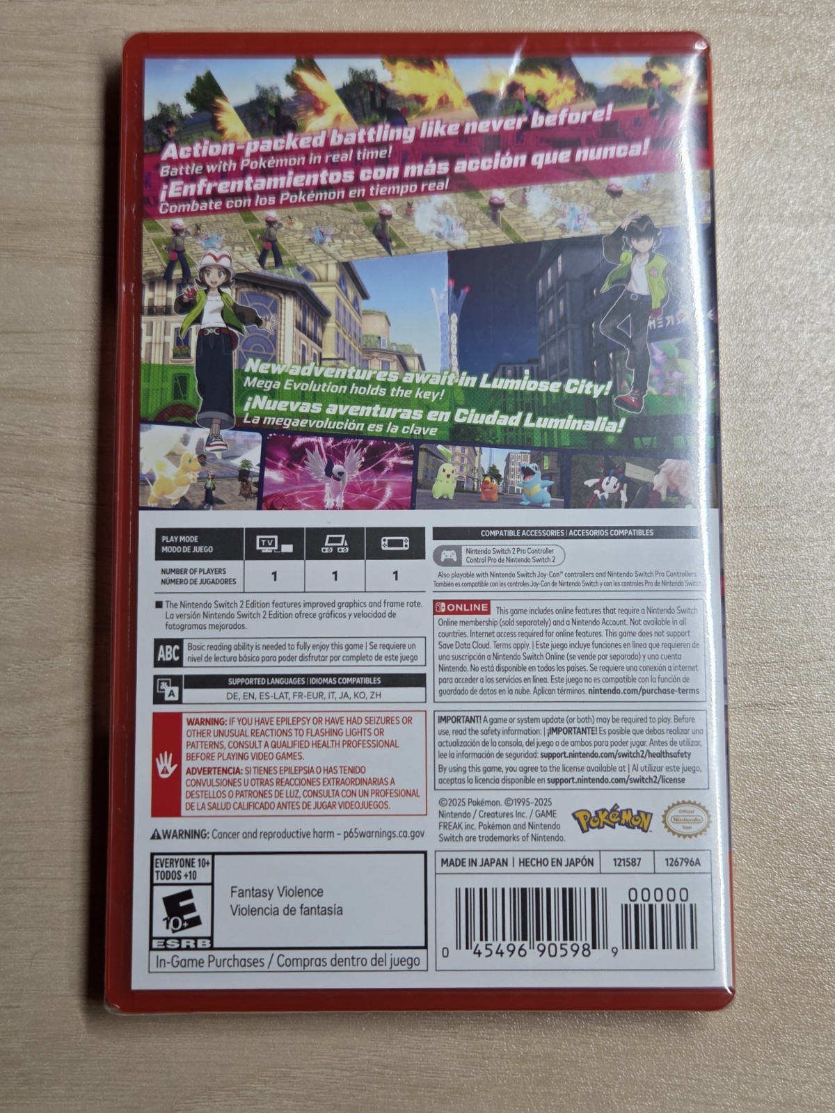 Nintendo Switch 2 Game Lot with Pokemon Pokopia Legends ZA Donkey Kong & More