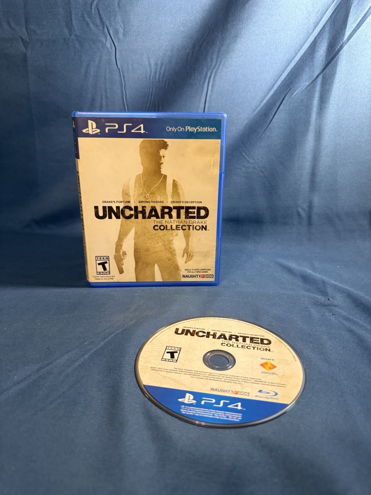 PS4 Uncharted The Nathan Drake Collection No Manual