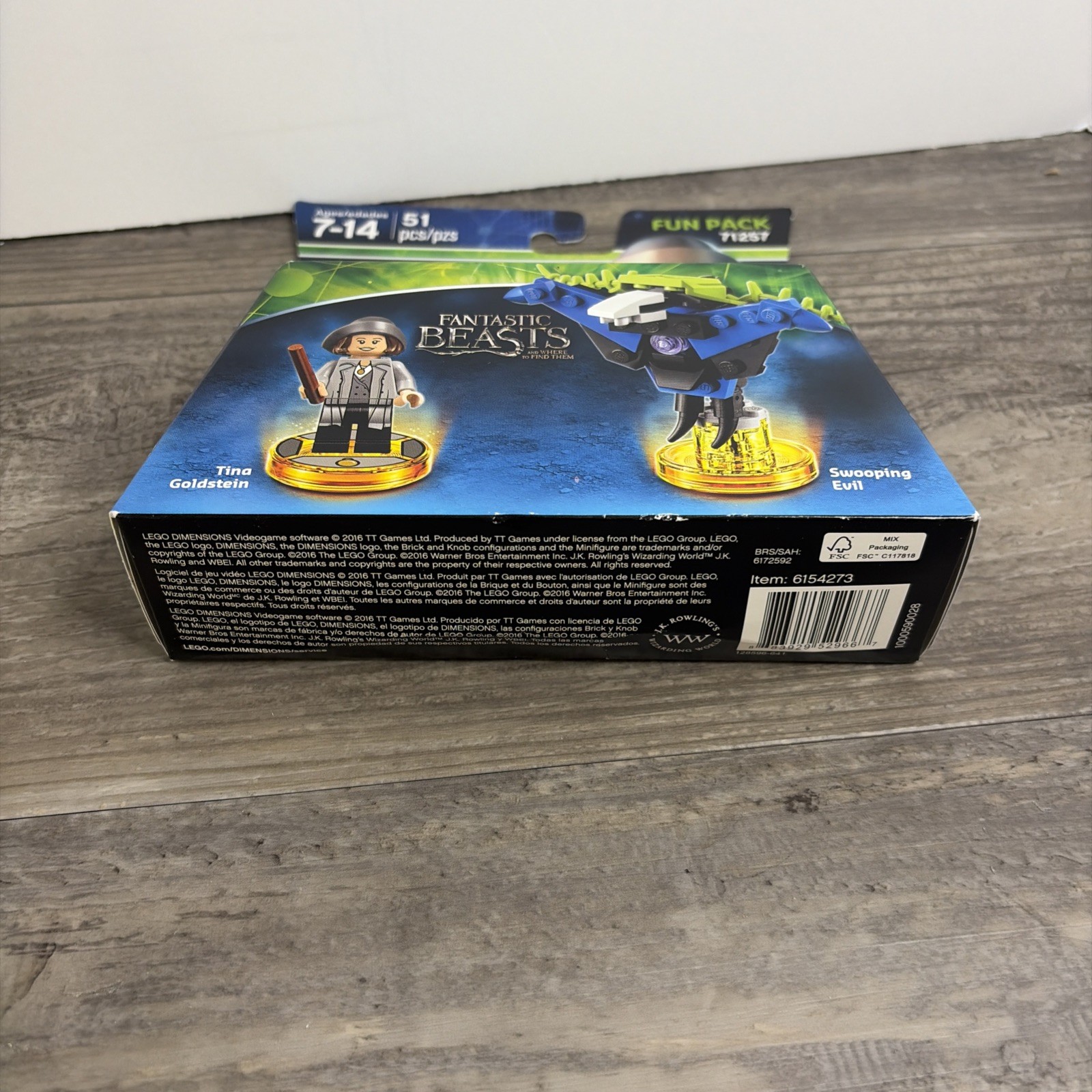 Lego Dimensions: Fantastic Beasts & Where to Find Them Tina Fun Pack 71257 *NIB*