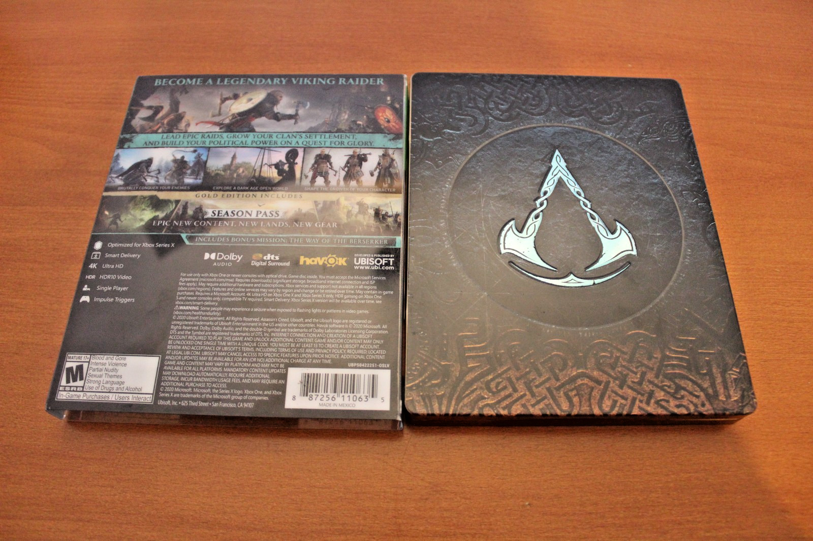Assassin’s Creed Valhalla – Gold Edition SteelBook (Xbox One/Series X, 2020)