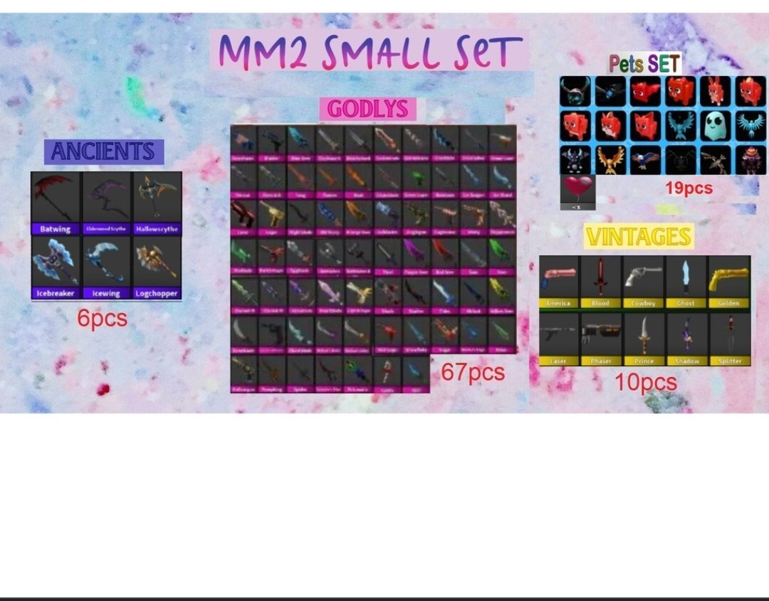 💰CHEAPEAST💰 MM2 Roblox – All Godly/Ancient/Sets (Read Description!)