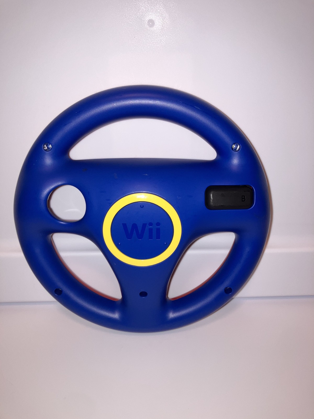 Mario Kart Wii Wii U Wii Wheel Handle Mario Red And Blue Authentic
