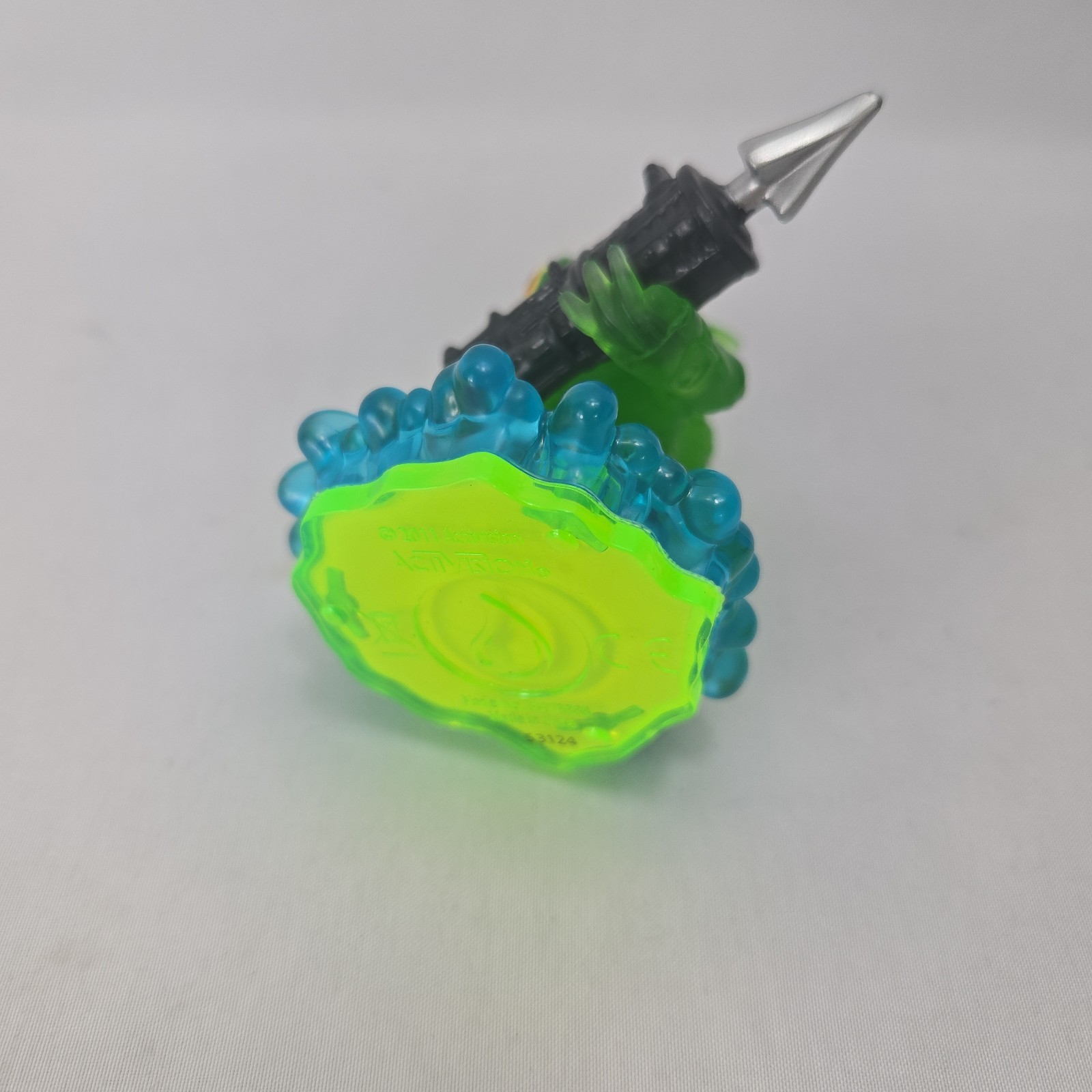 Clear Green Gill Grunt Skylanders Spyros Adventure Imaginators