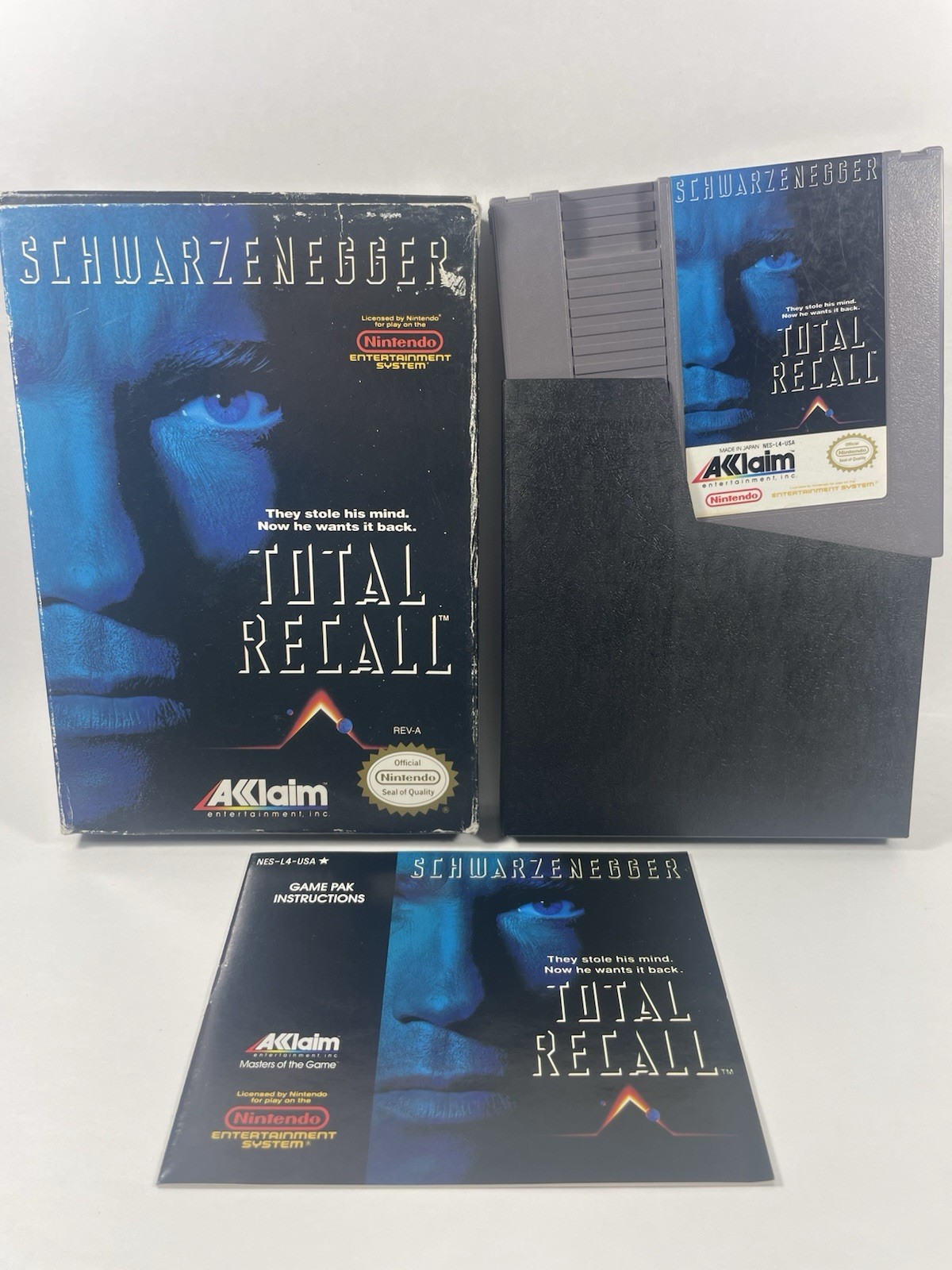 Total Recall (Nintendo Entertainment System NES, 1990) Complete CIB