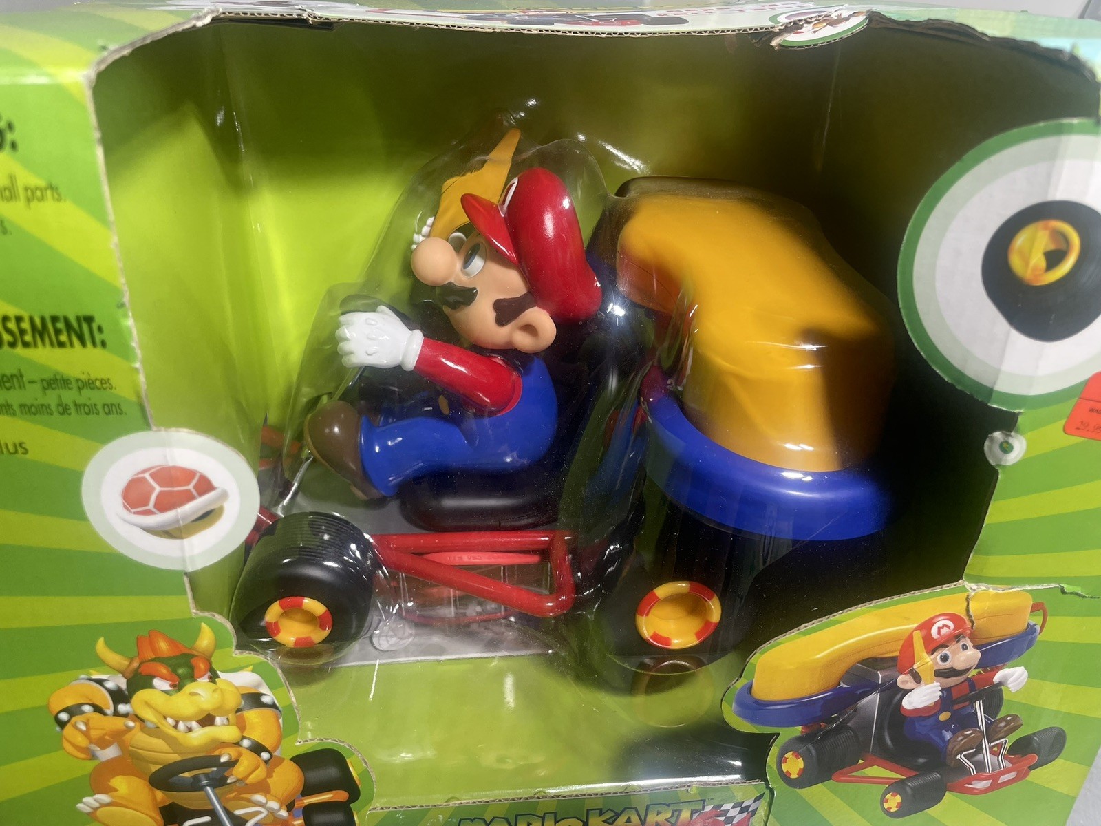 Super Mario Kart64 2002 Vintage Telephone Factory Sealed Rare