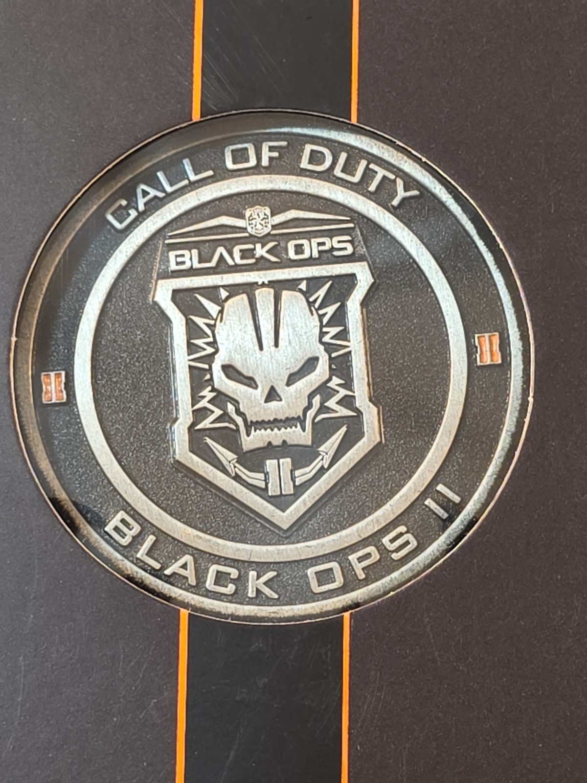 Call of Duty Black Ops II Hardened Edition Challenge Coin Medallion Set 2 Coins
