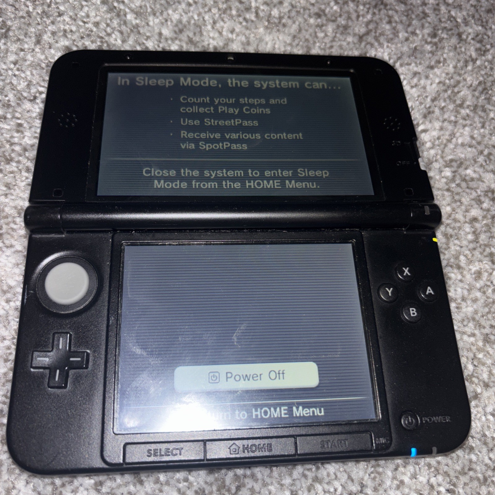 Used & Working Nintendo 3DS XL Handheld Console – Black