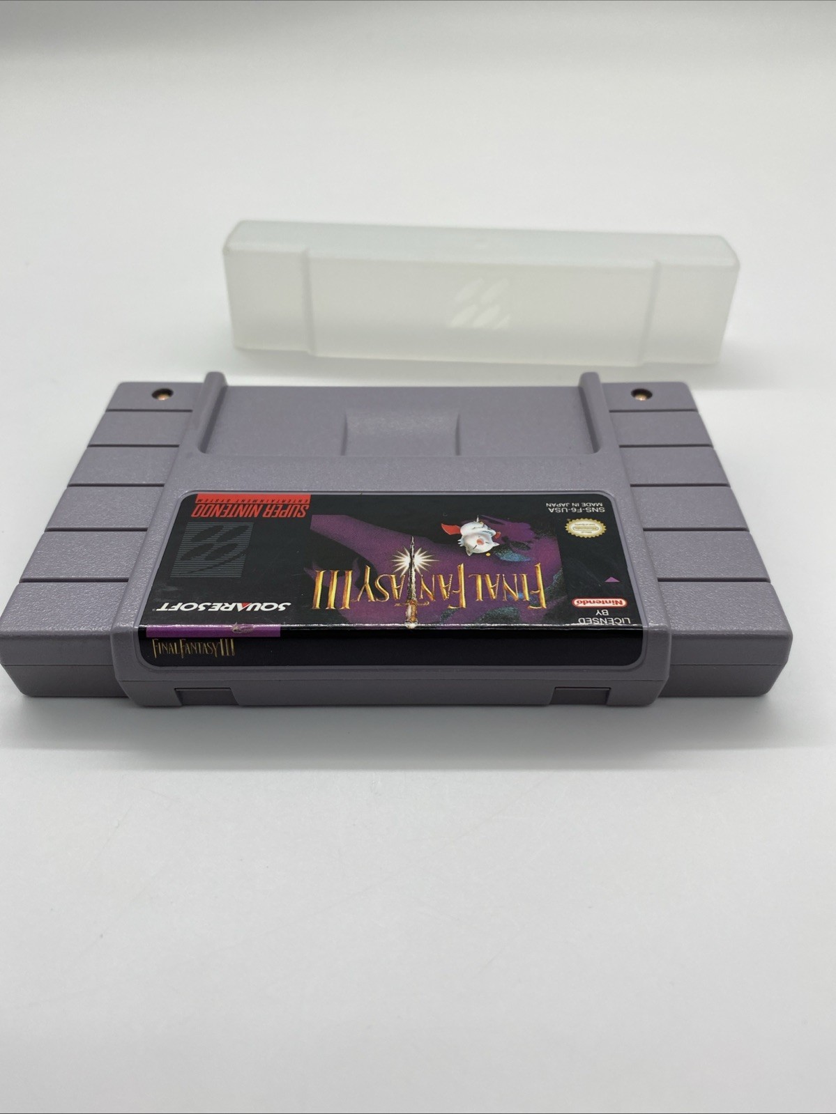 Authentic Final Fantasy III SNES Super Nintendo Cartridge Tested Working