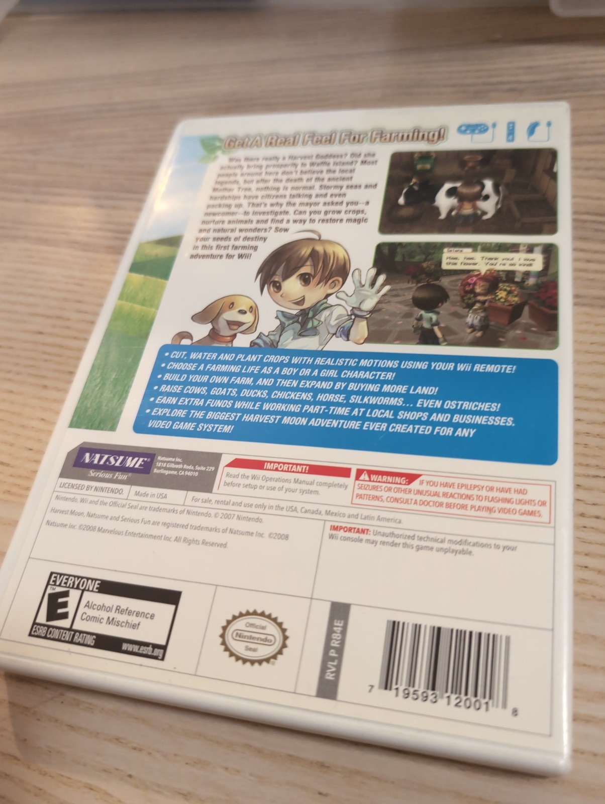 Harvest Moon: Tree of Tranquility (Nintendo Wii, 2008)