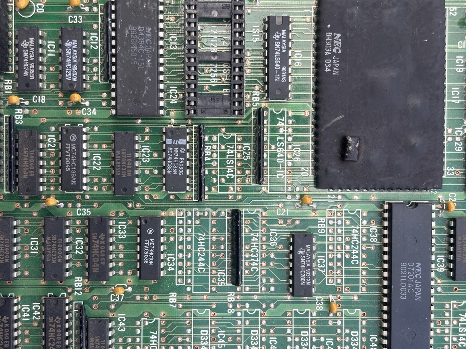 Rare Mystery 1991 NEC Arcade PCB Dual Stack Board SP-464 PZ-M177 Untested