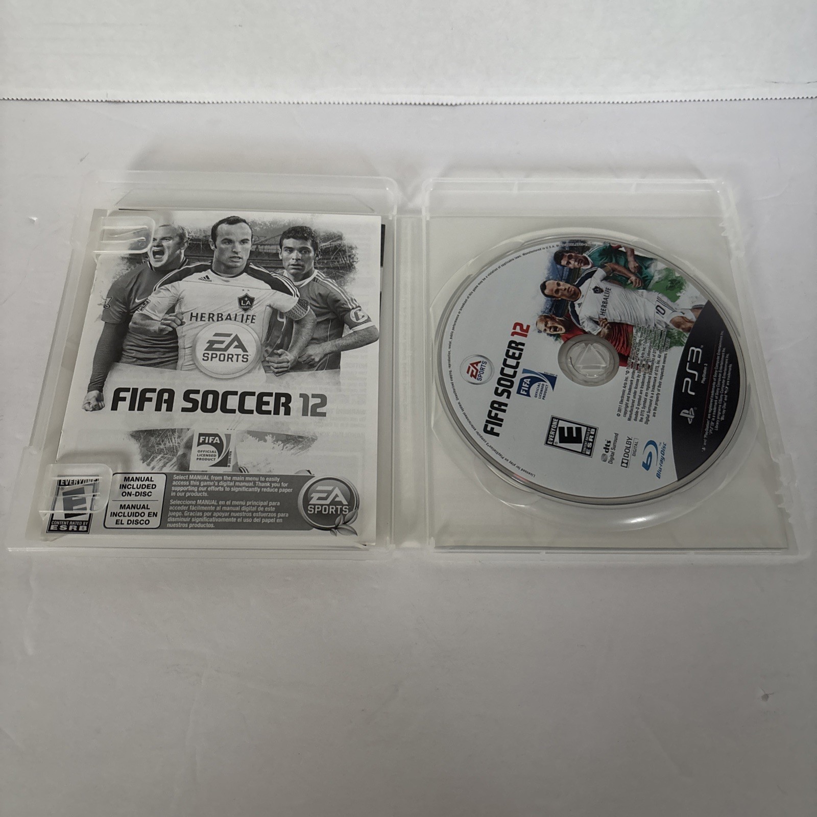 FIFA Soccer 12 (Sony PlayStation 3, 2011) Complete *TESTED & WORKING*