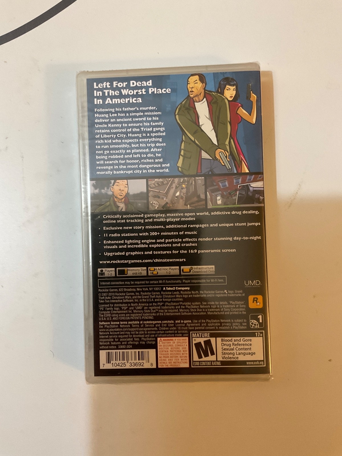 Grand Theft Auto: Chinatown Wars – Sony PSP (Greatest Hits) | Brand New & Sealed