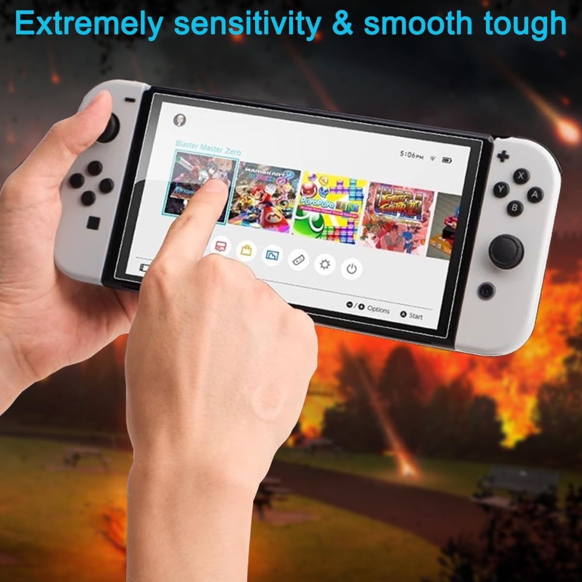 Ultra-Clear 3 Pack Screen Protector for Switch 2 – Easy Install, High Protection