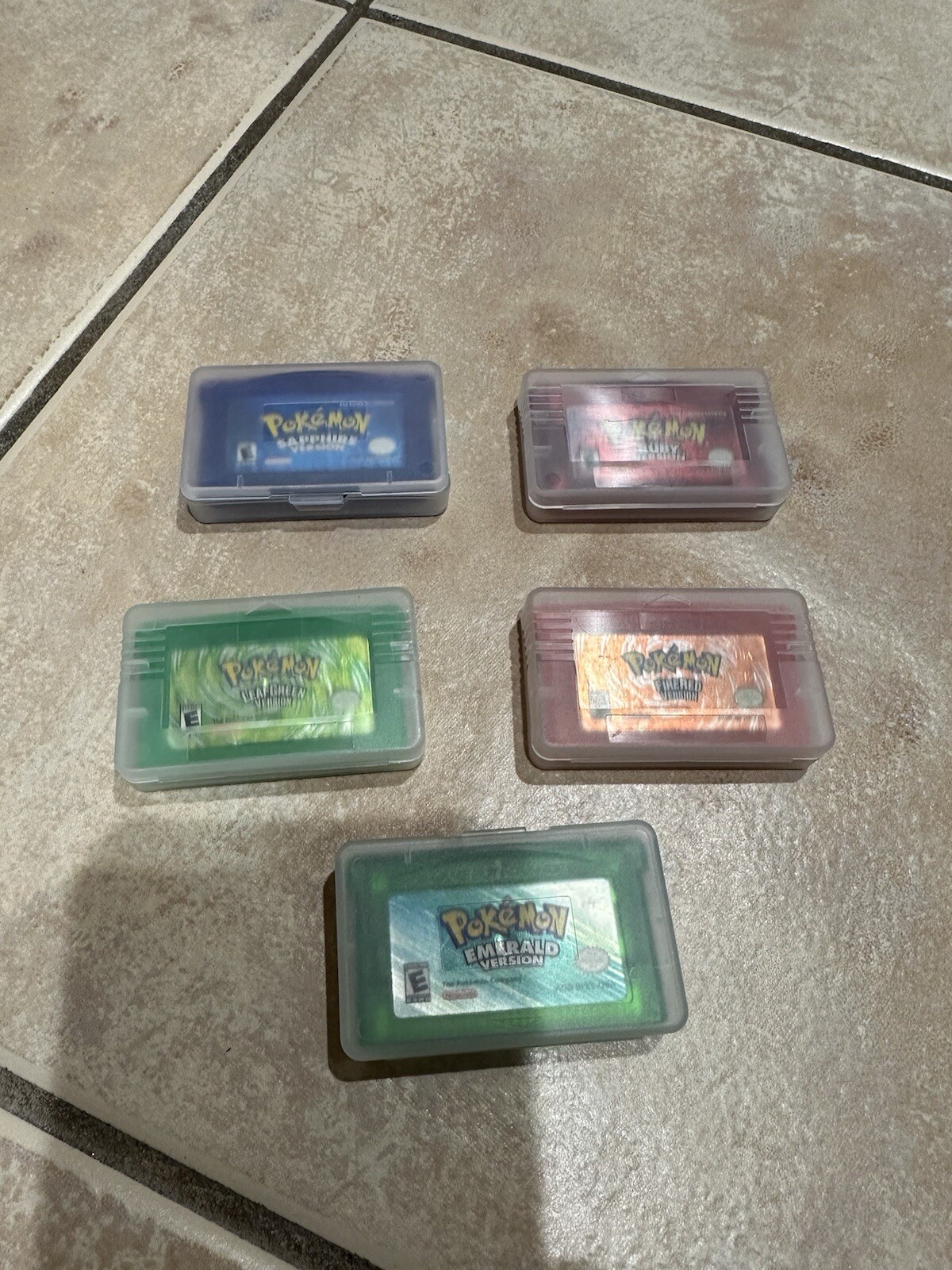 Pokemon Games And Other GBA games