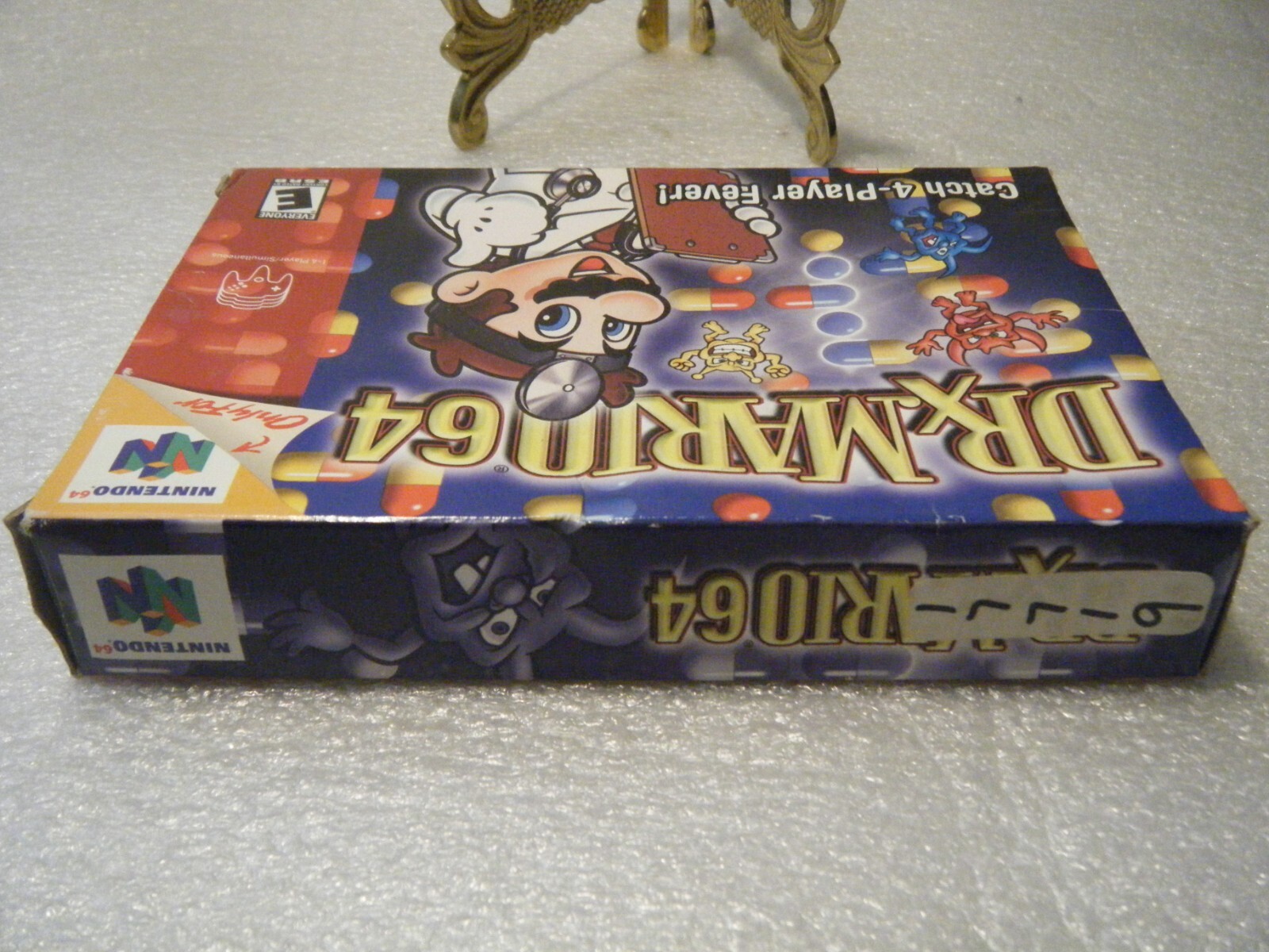 Dr. Mario 64 ( Nintendo 64, 2001 ) Game Cartridge, Box and Instruction Booklet