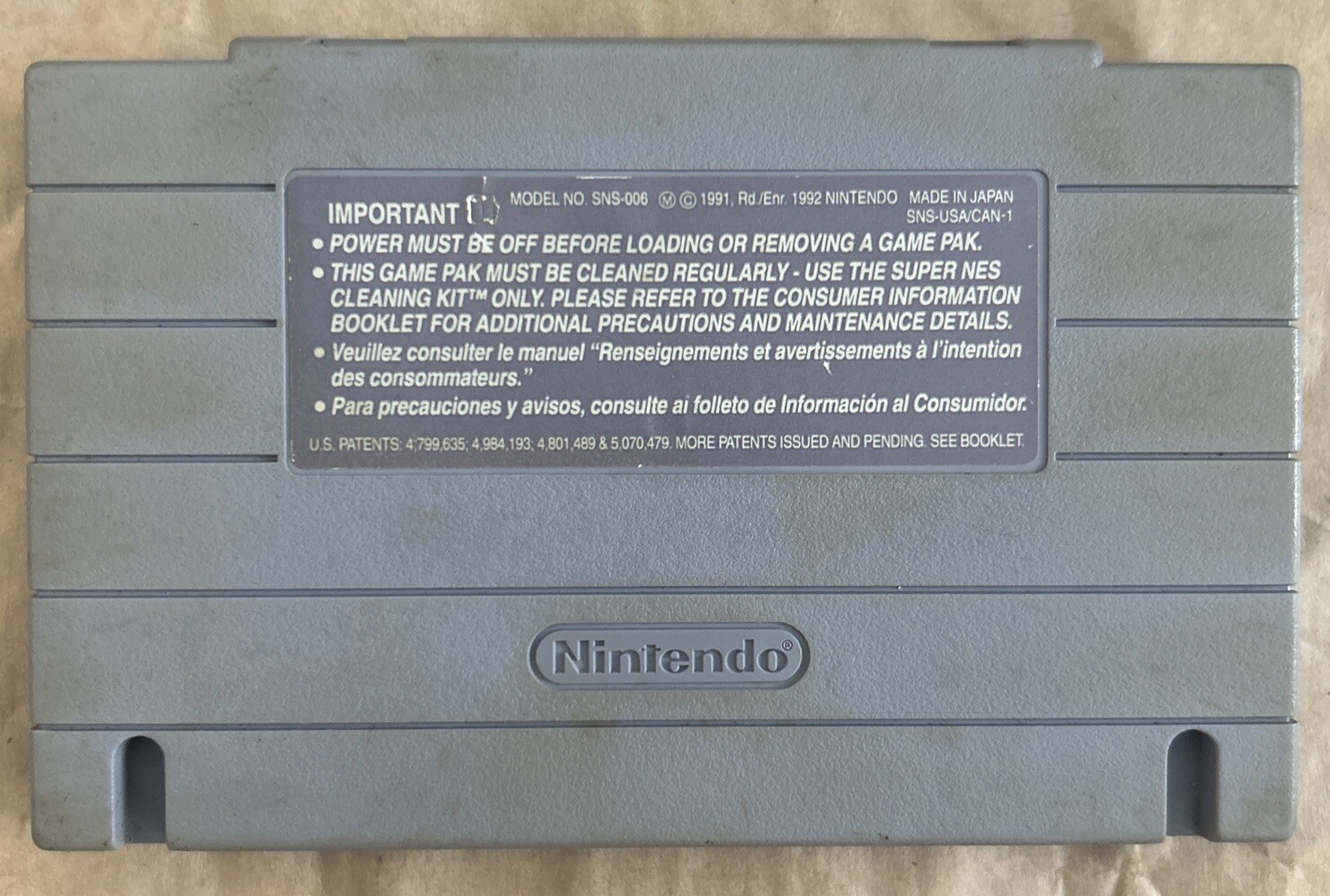 Dennis The Menace (Super Nintendo, 1993) Cartridge Only / Tested