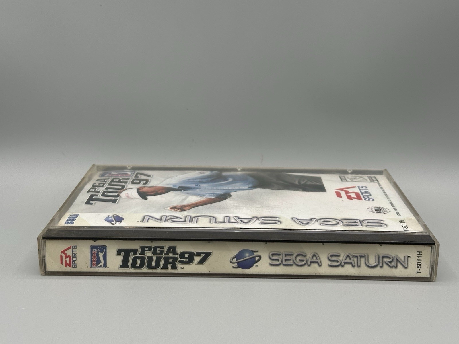 Sega Saturn PGA Tour 97 1996 Reg Card Manual Foam Insert Tested Works Video Game