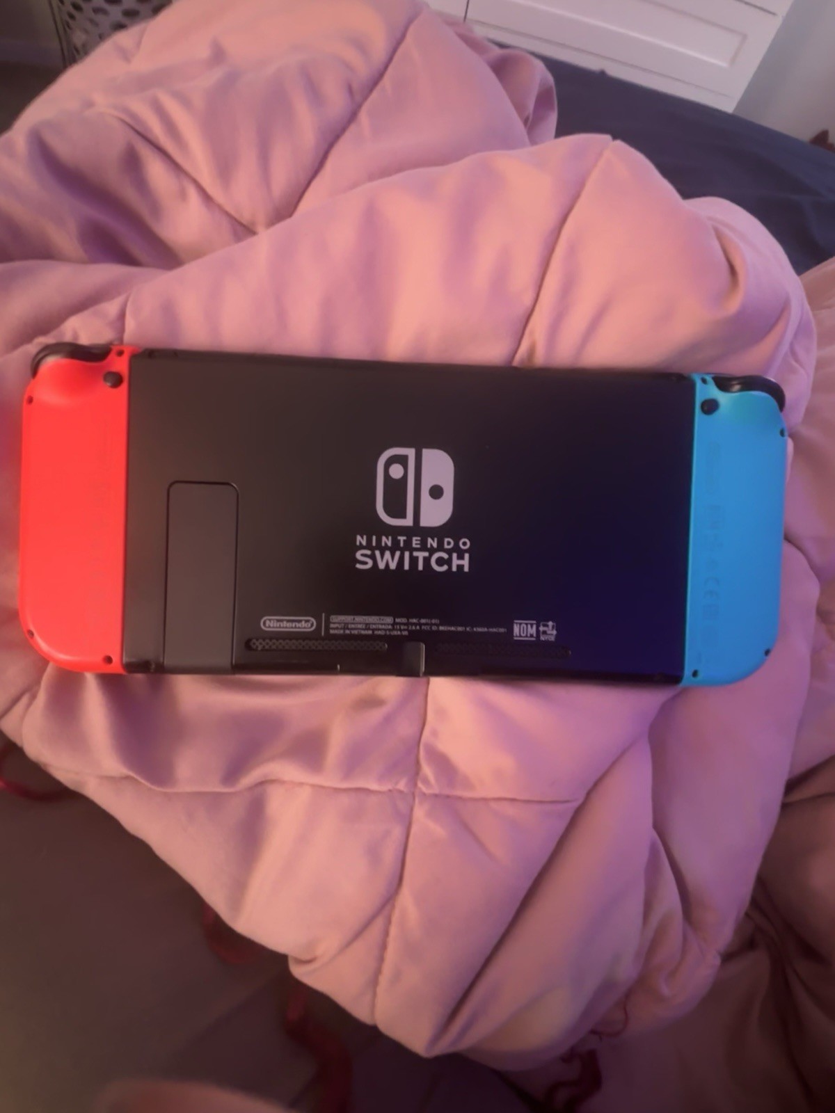 Nintendo Switch Console 32GB w/ Neon Red & Blue Joy-Con, Wi-Fi, 720p HD
