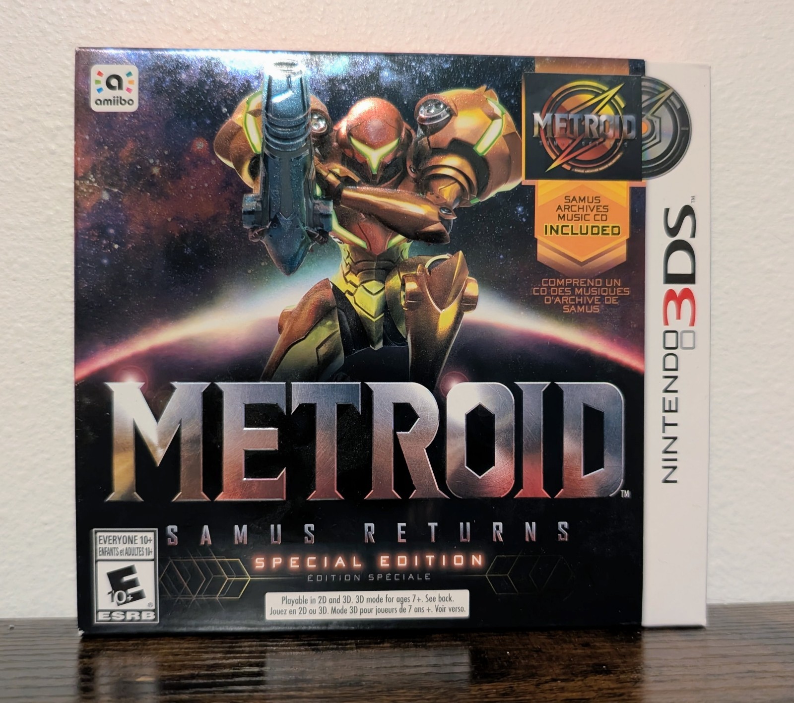 Metroid Samus Returns Nintendo 3DS Special Edition Sealed New Near Mint NM