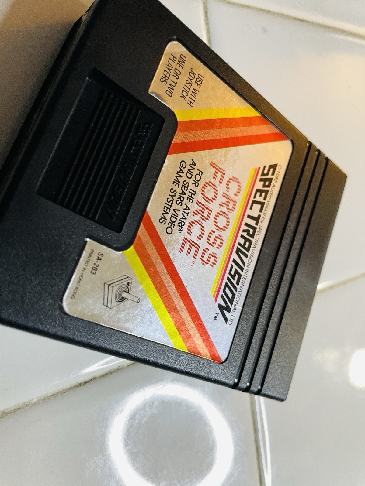 CROSS FORCE ATARI 2600 SPECTRAVISION Complete In Box Tested And Working