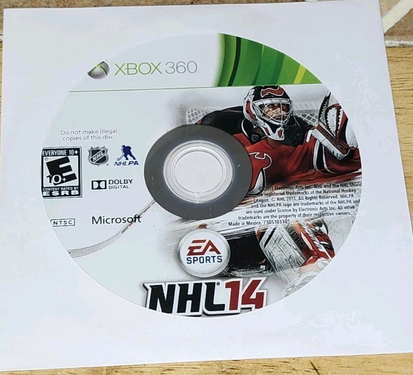 NHL 14 For The Xbox 360 Made By EA Sports Disc Only Tested Read