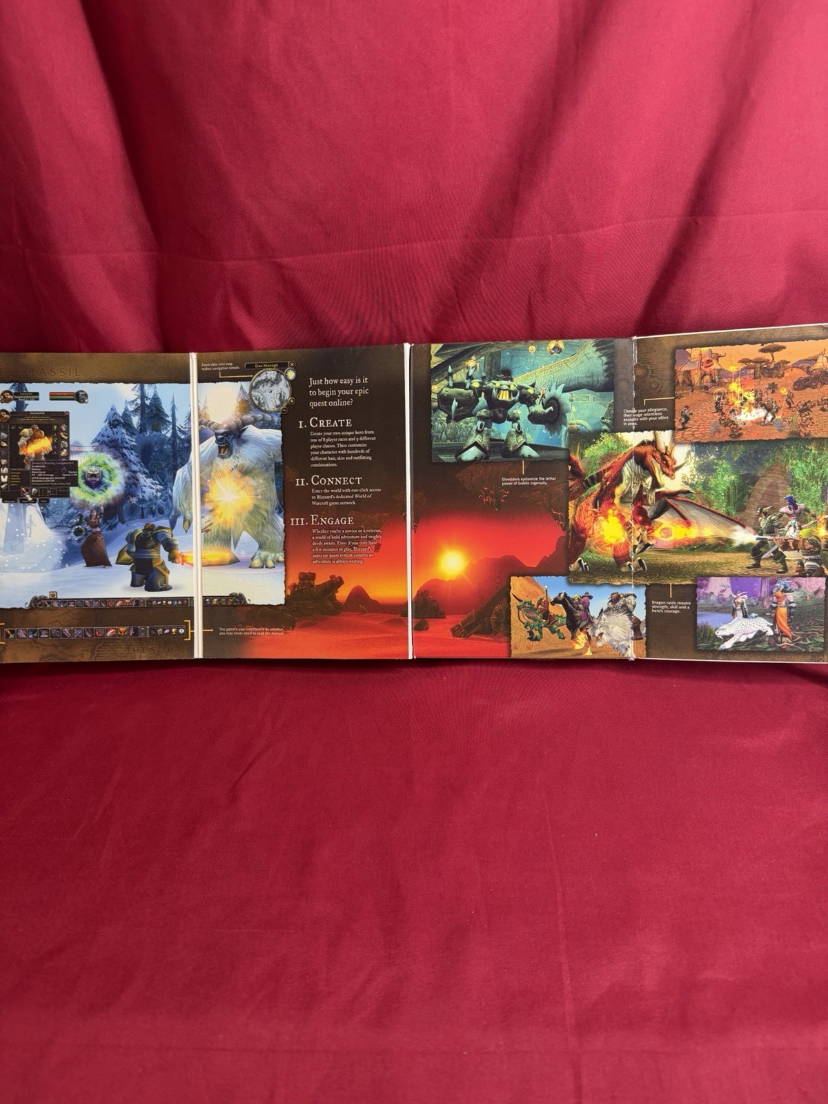 World Of Warcraft Original Big Box Release PC Blizzard – CIB 6 Discs And Inserts
