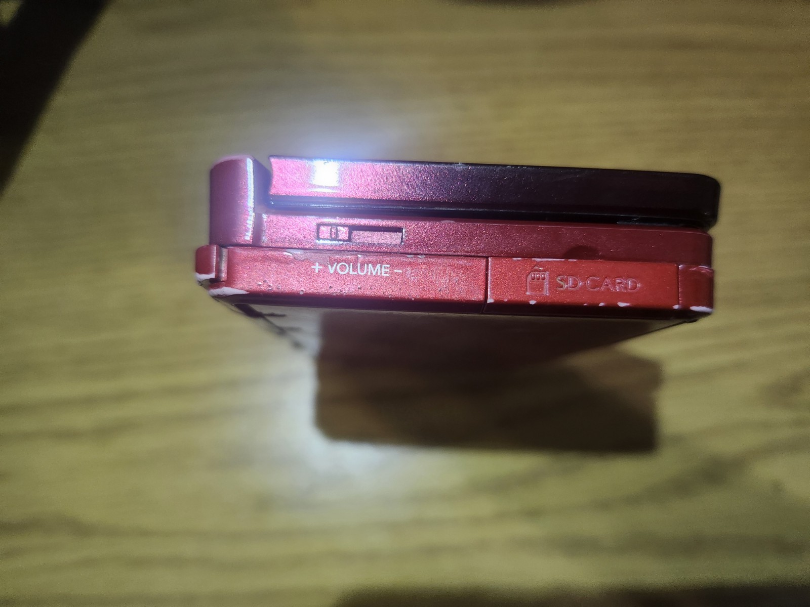Nintendo 3DS Handheld System – Flame Red Comes With Stylus And Charger. No Game