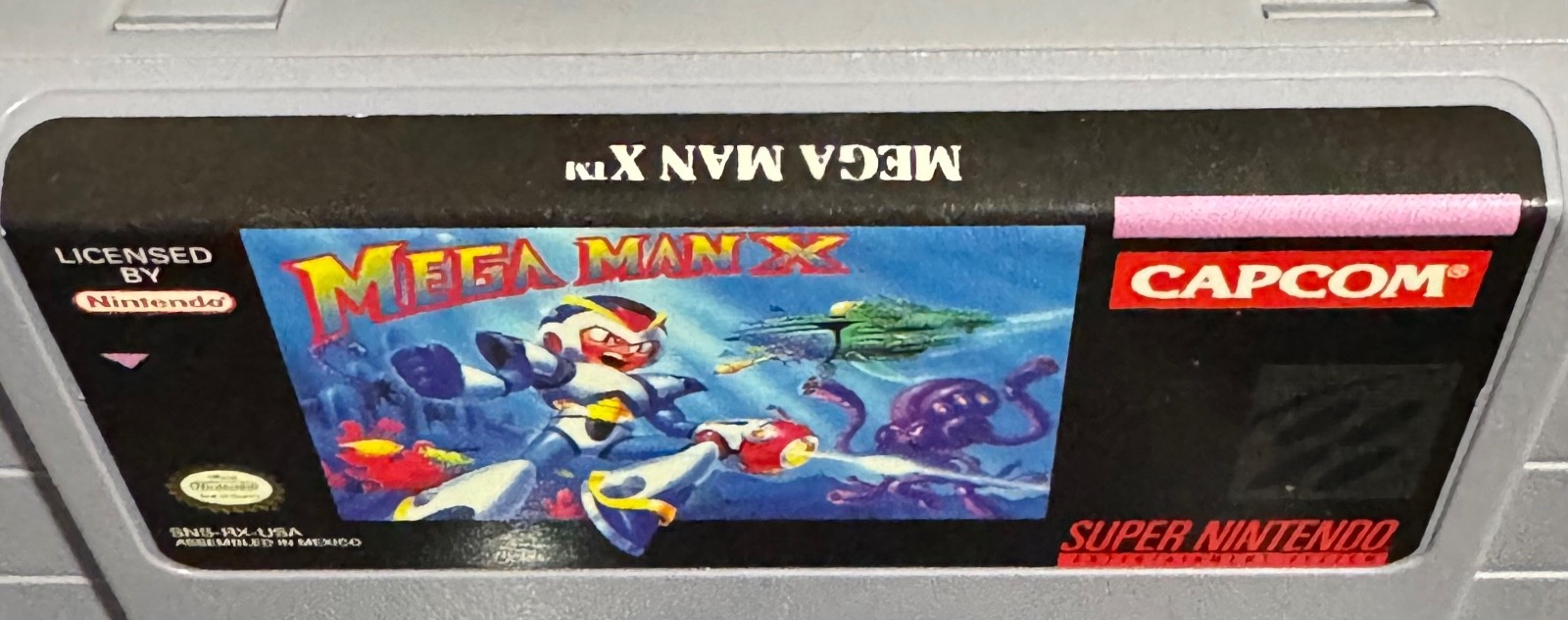 Super Nintendo SNES Mega Man X, Game Only, Verified Working (See Video)