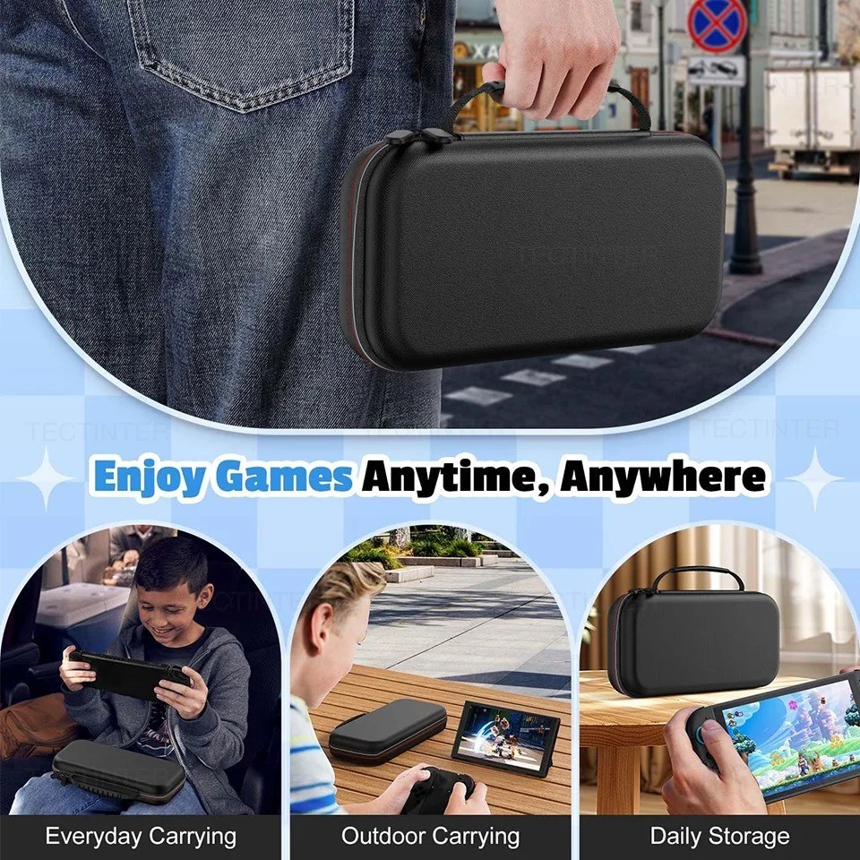 Carrying Case for Nintendo Switch 2 (2025) Hard Shell Portable Travel Bag Cover