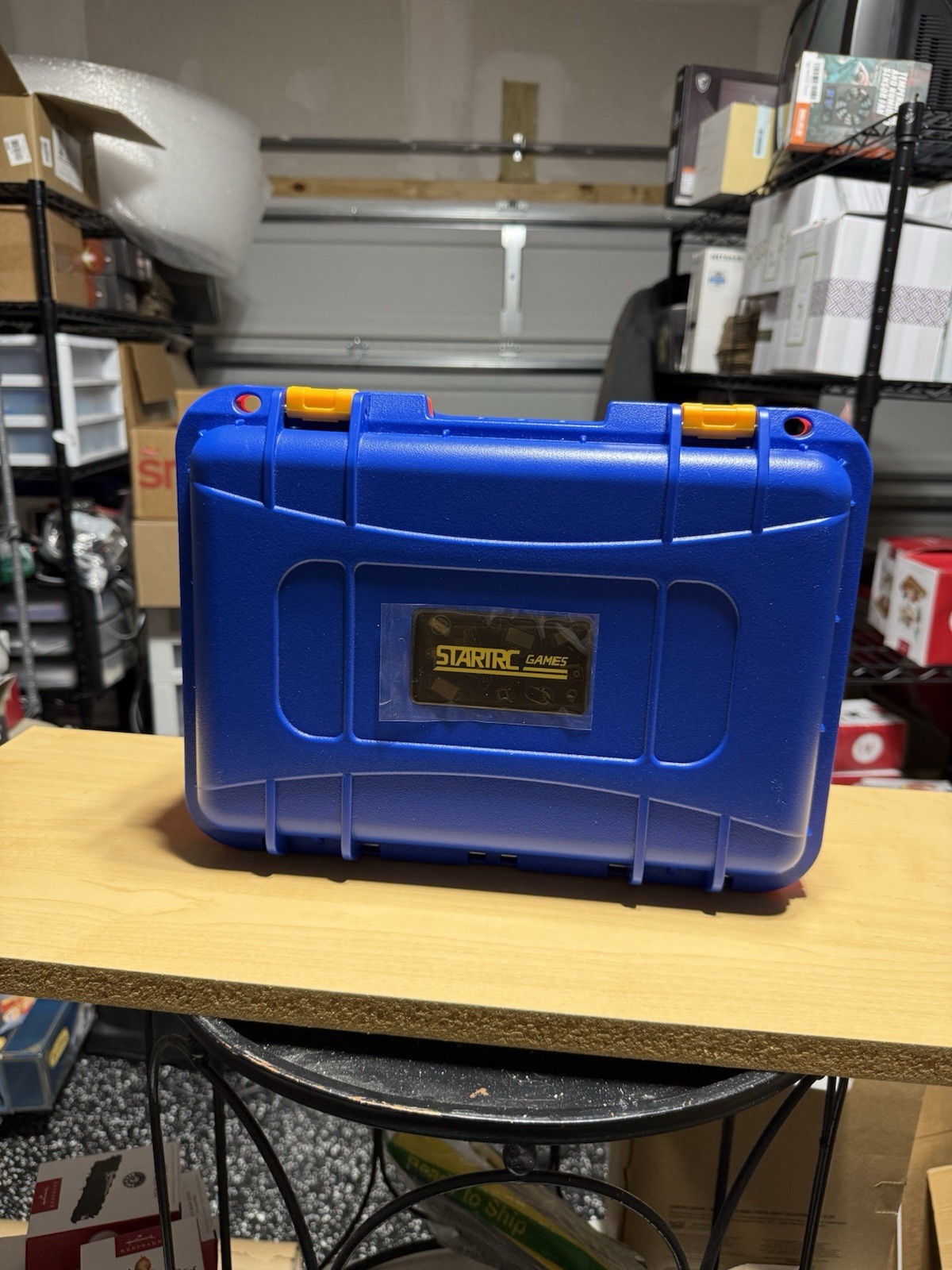 STARTRC Games Hard Shell Water-Resistant Case Blue Red Yellow for Switch 2