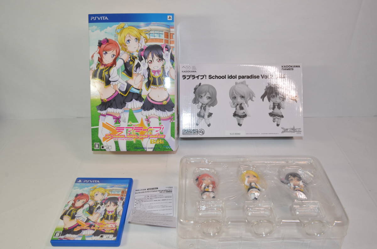 ​​PS Vita Love Live School idol paradise Vol１2 3 Limited Ver Set