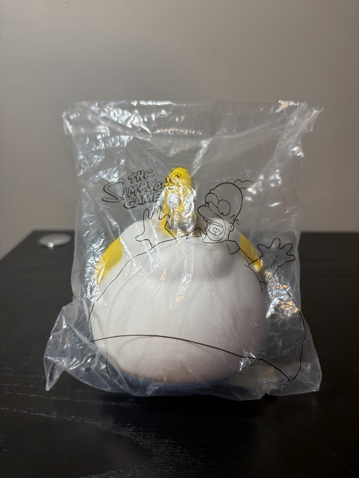 The Simpsons Game Homer Stress Ball Promo GameStop New Factory Sealed Rare