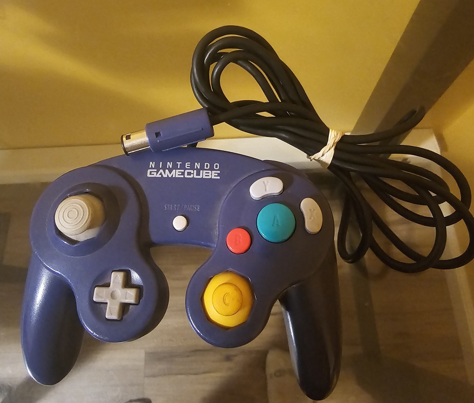 Nintendo GameCube Controller Indigo Purple DOL-003 OEM Tested Working
