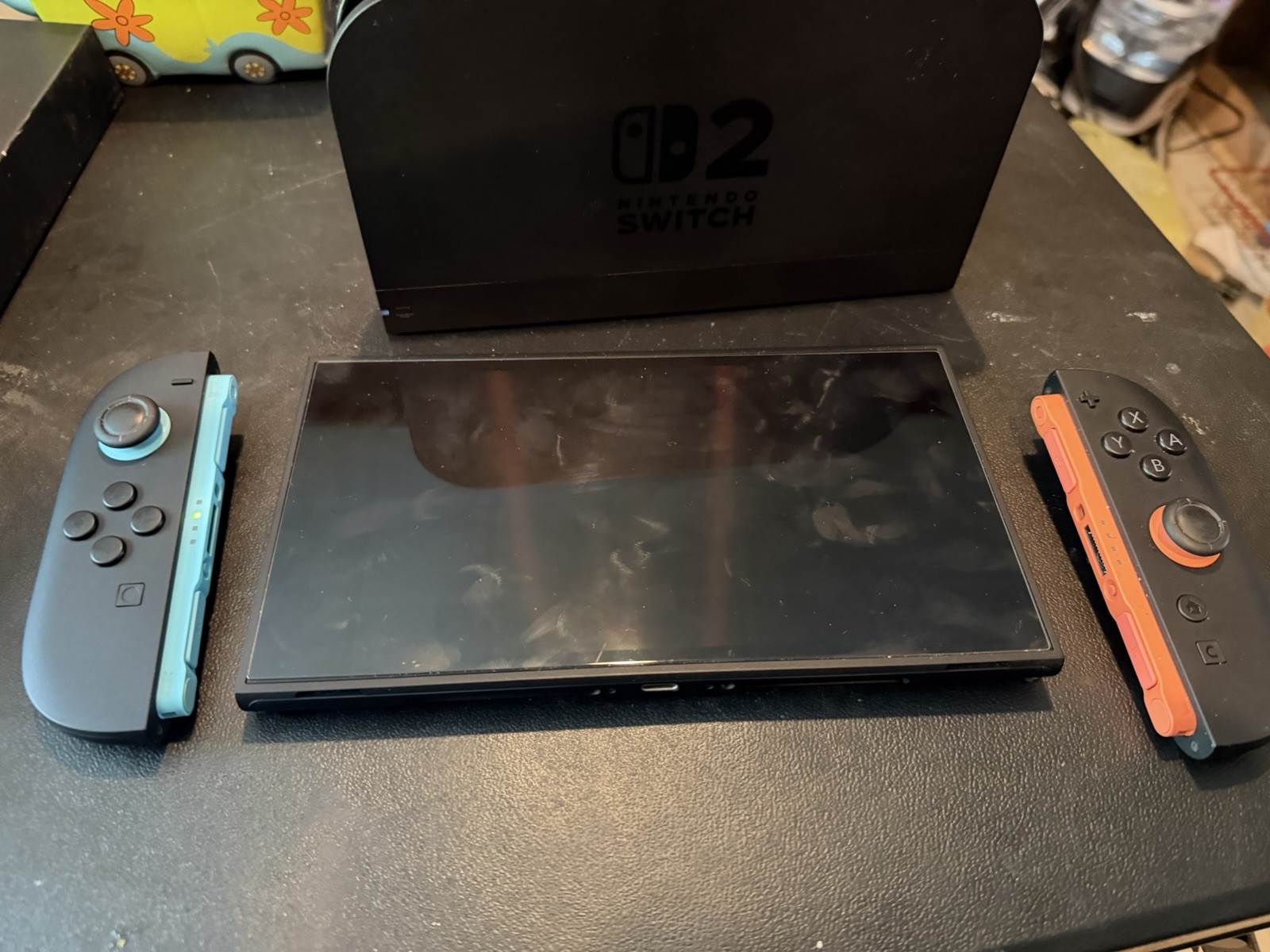 Nintendo Switch 2 Console & Case w/ Dock, two joysticks, 256 Micro sd w/ 2 games