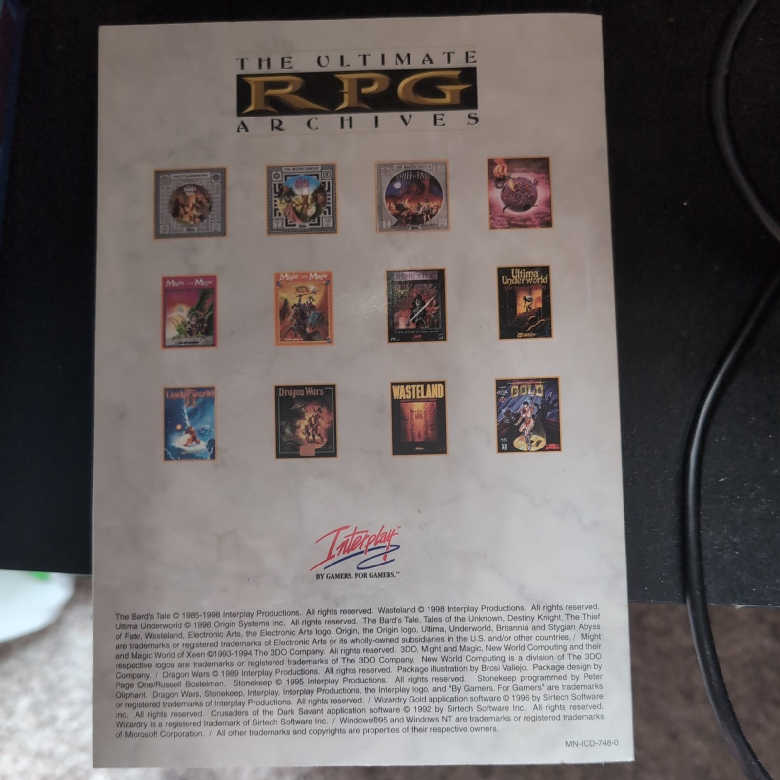 The Ultimate RPG Archives 12 Award Winning Role Playing Games PC Game
