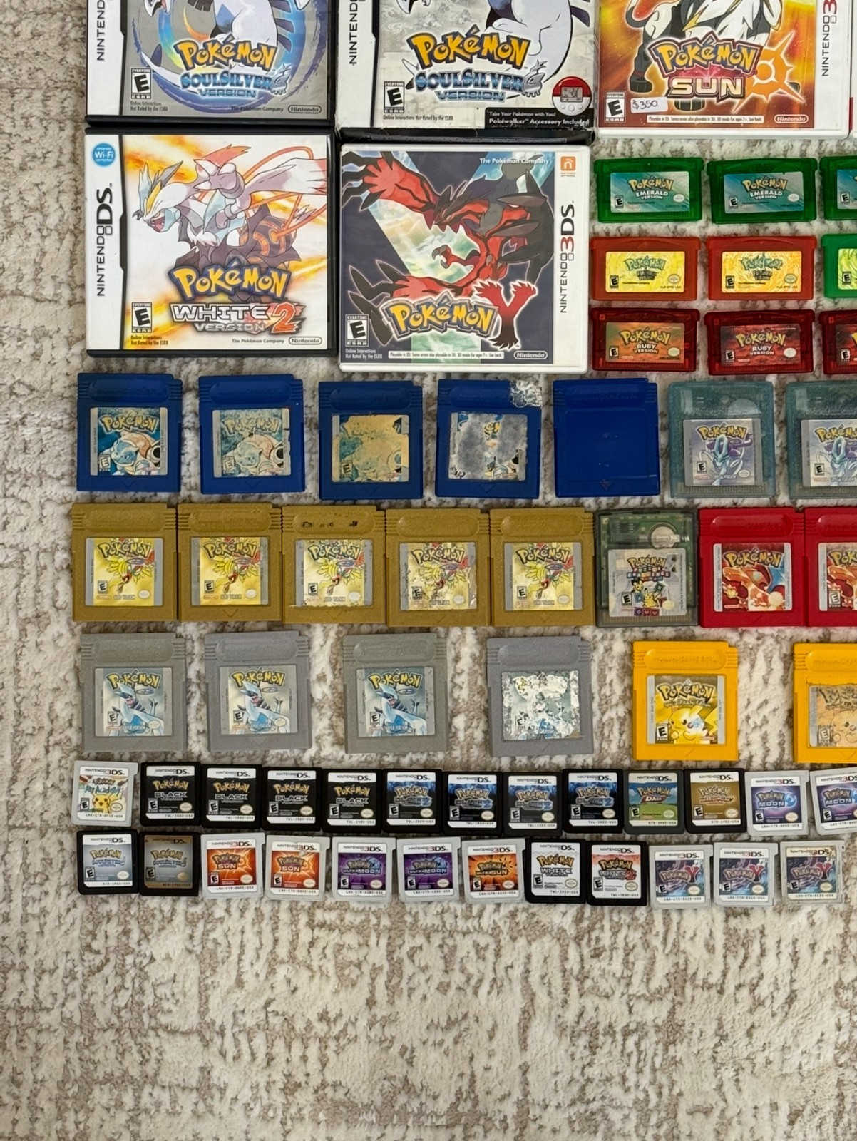 Authentic Pokemon Video Games Collection GBA Nintendo DS 3DS Pick and Choose