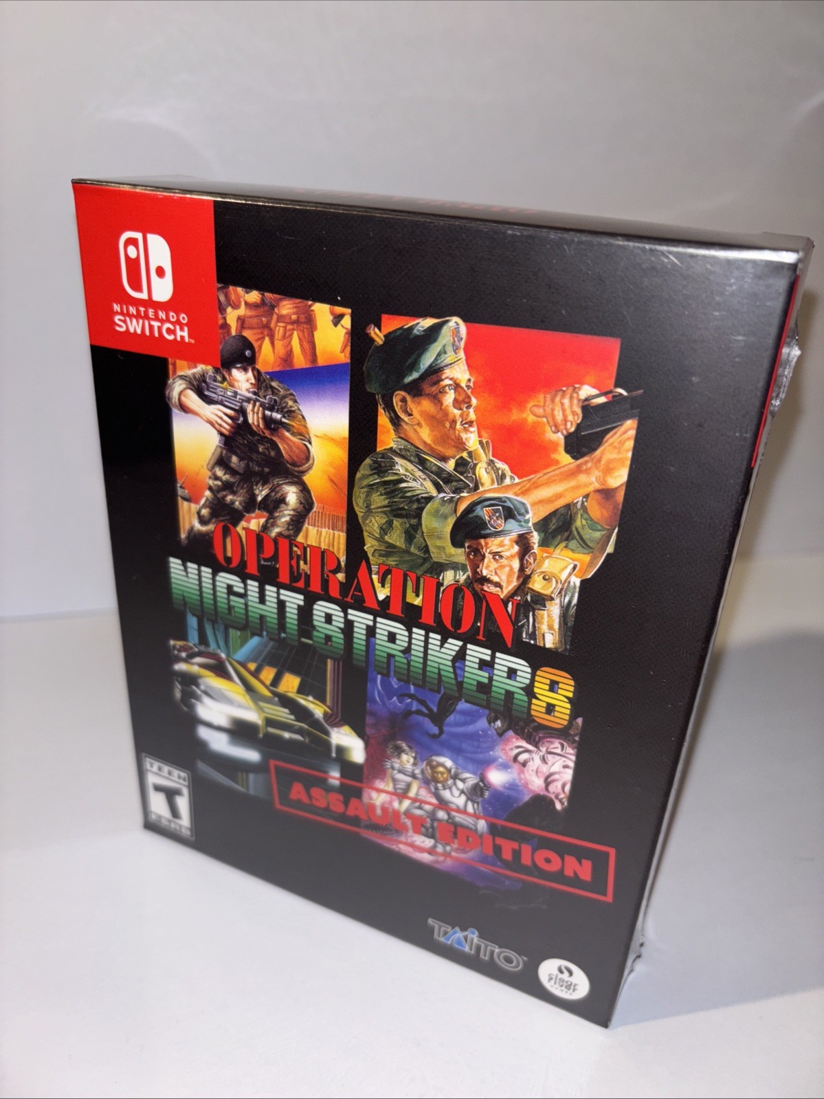OPERATION NIGHT STRIKERS ASSAULT COLLECTORS DELUXE EDITION LIMITED RUN GAME ESRB