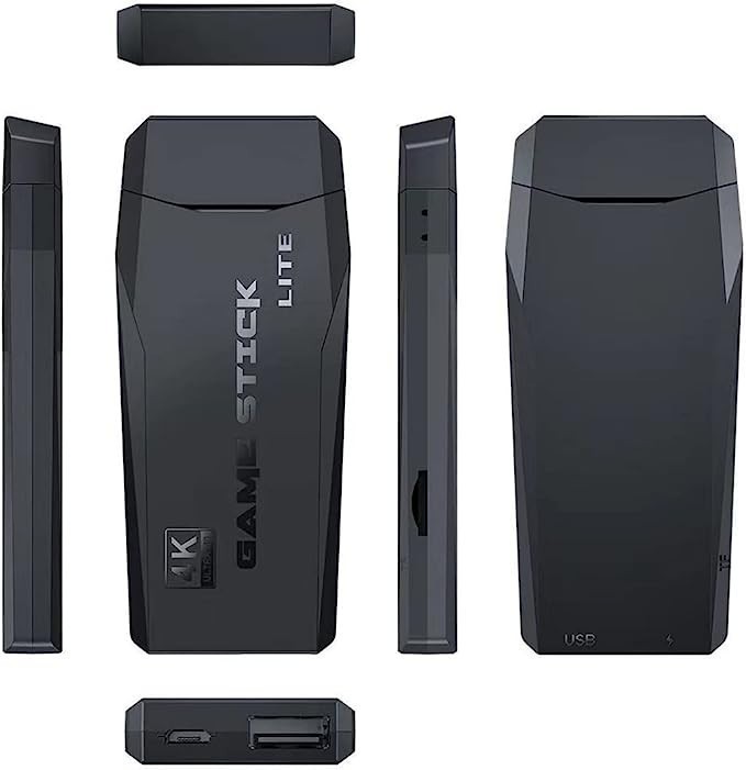 M8 Game Console Built-In 20000 + 64GB Two-Person Wireless Controller 2.4G Stick