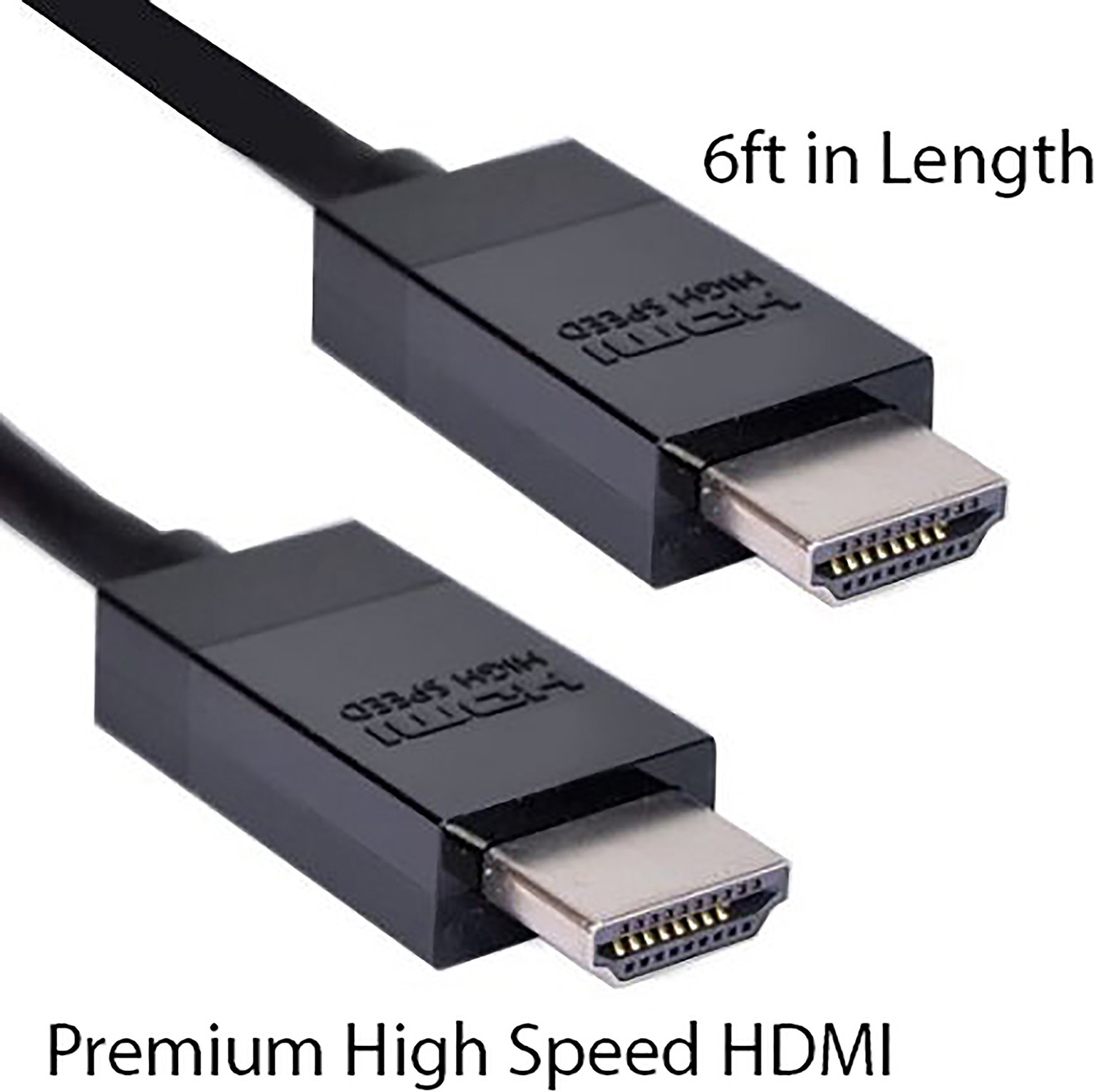 OEM Genuine Microsoft XBOX ONE 6 Foot HIgh Speed HDMI Cable, Black